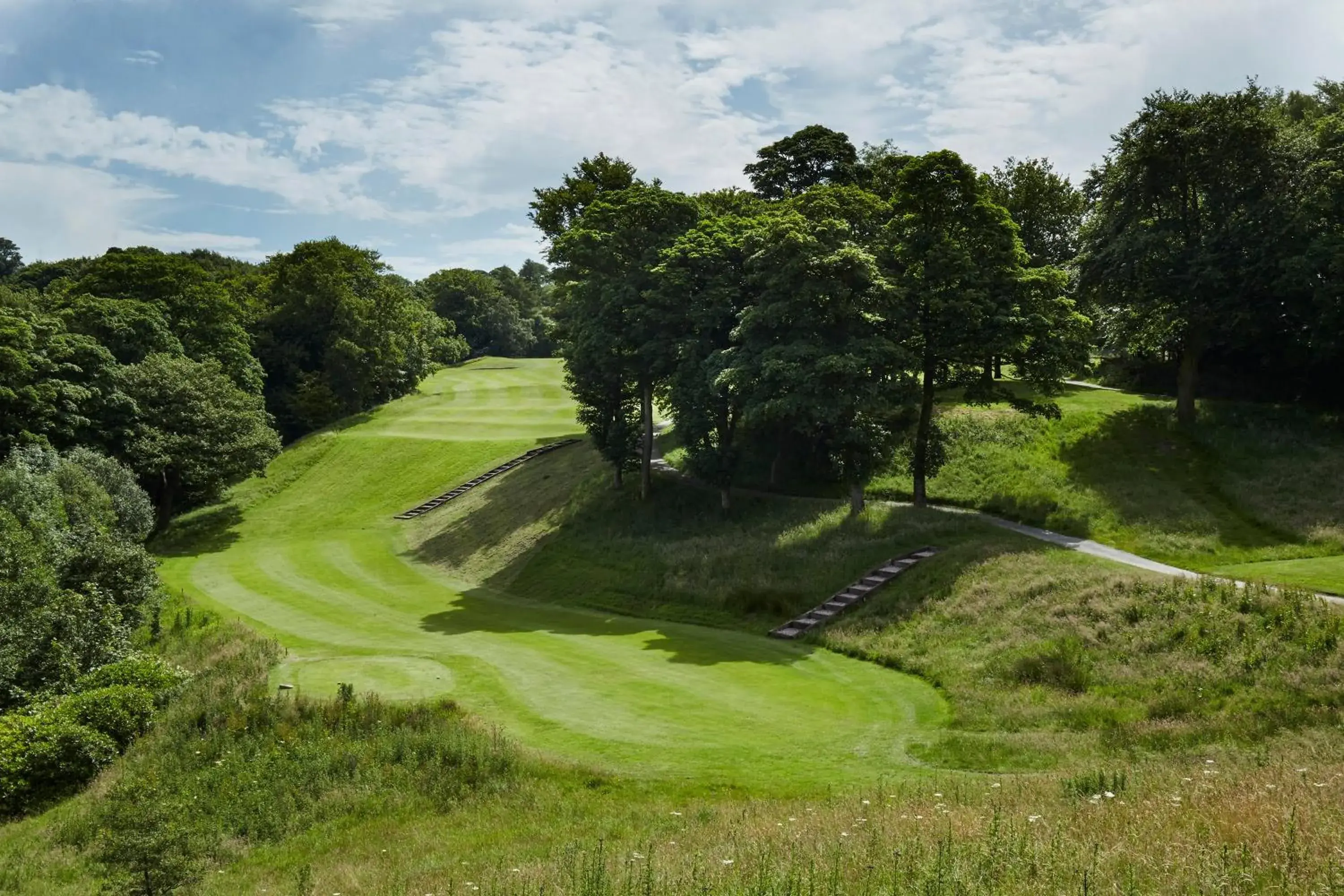 Golfcourse in Shrigley Hall Hotel, Golf & Country Club