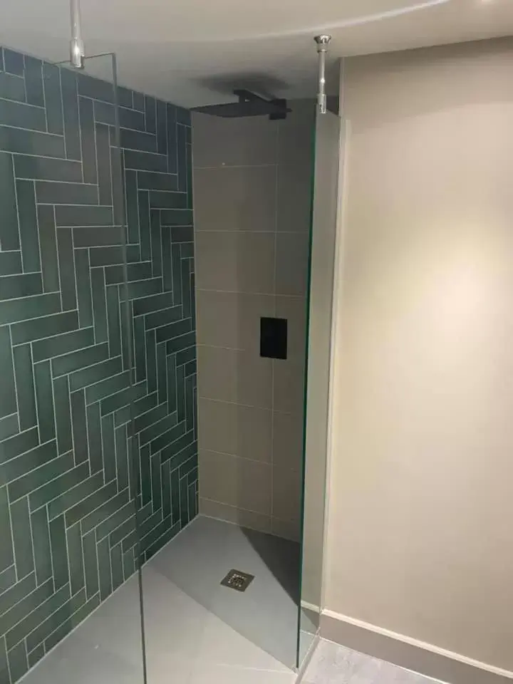 Shower, Bathroom in Van Dyk by Wildes