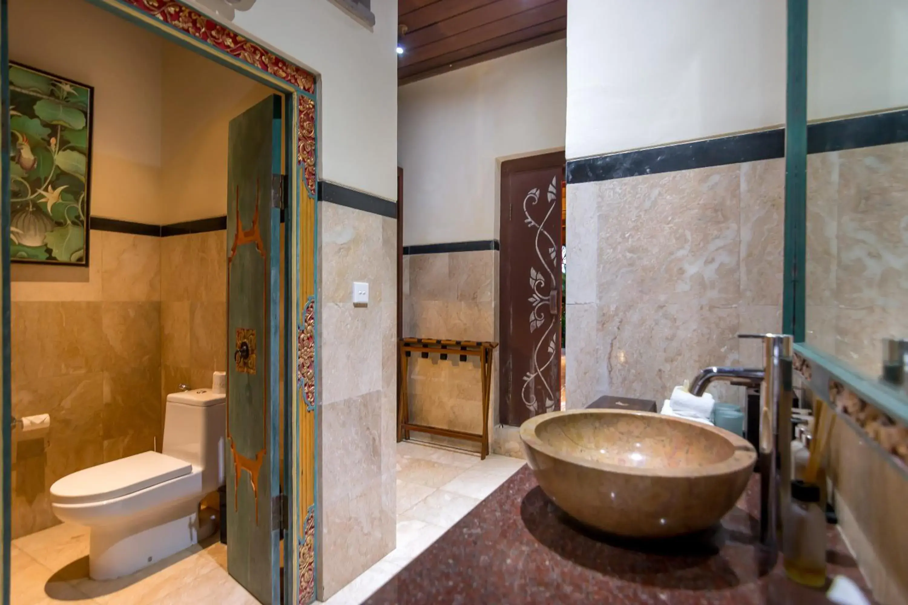 Bathroom in Bidadari Private Villas & Retreat