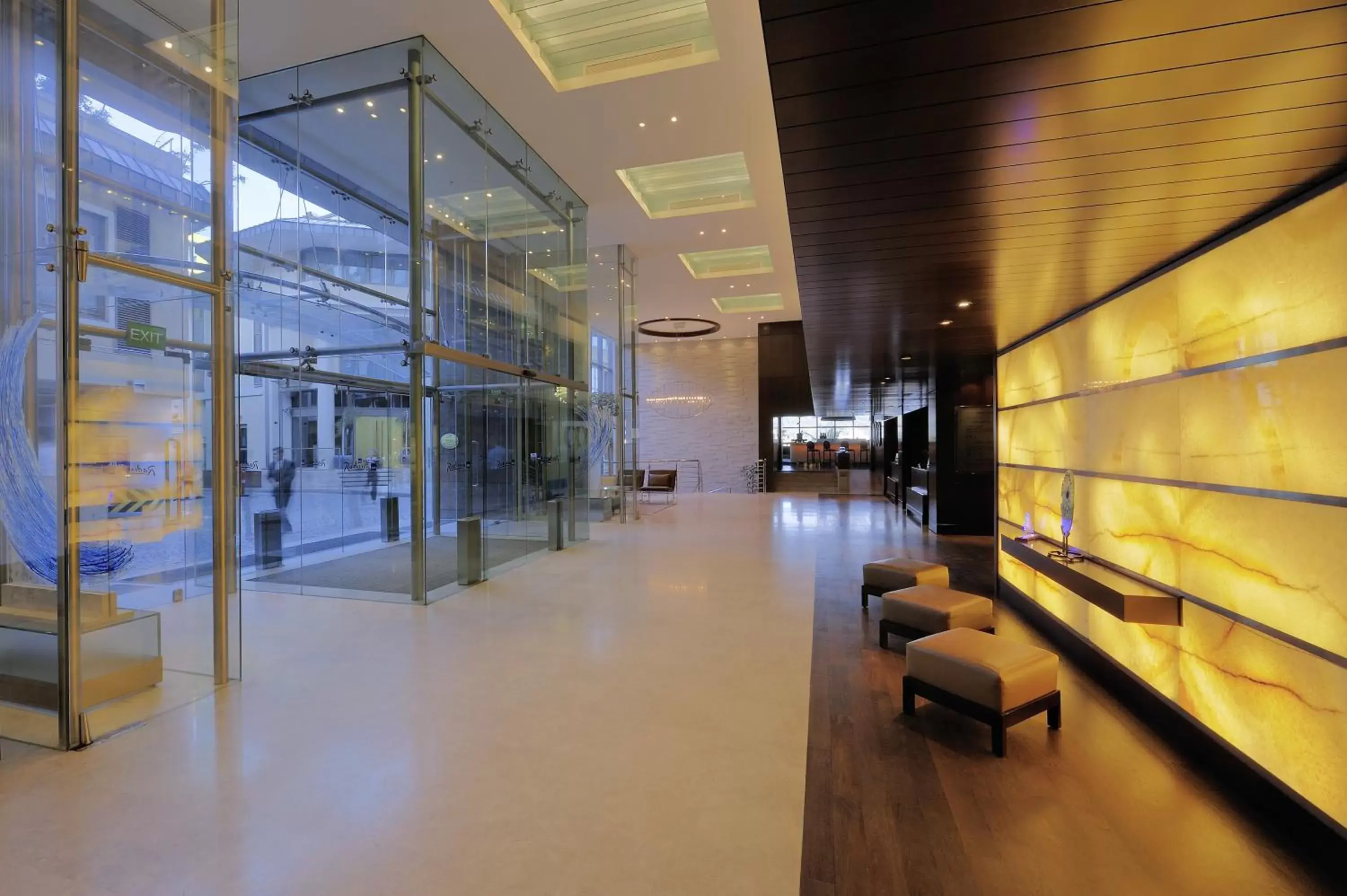 Lobby or reception in Radisson Blu Bosphorus Hotel
