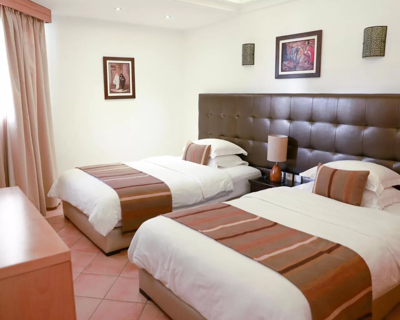 Bed in Appart-hotel La Source