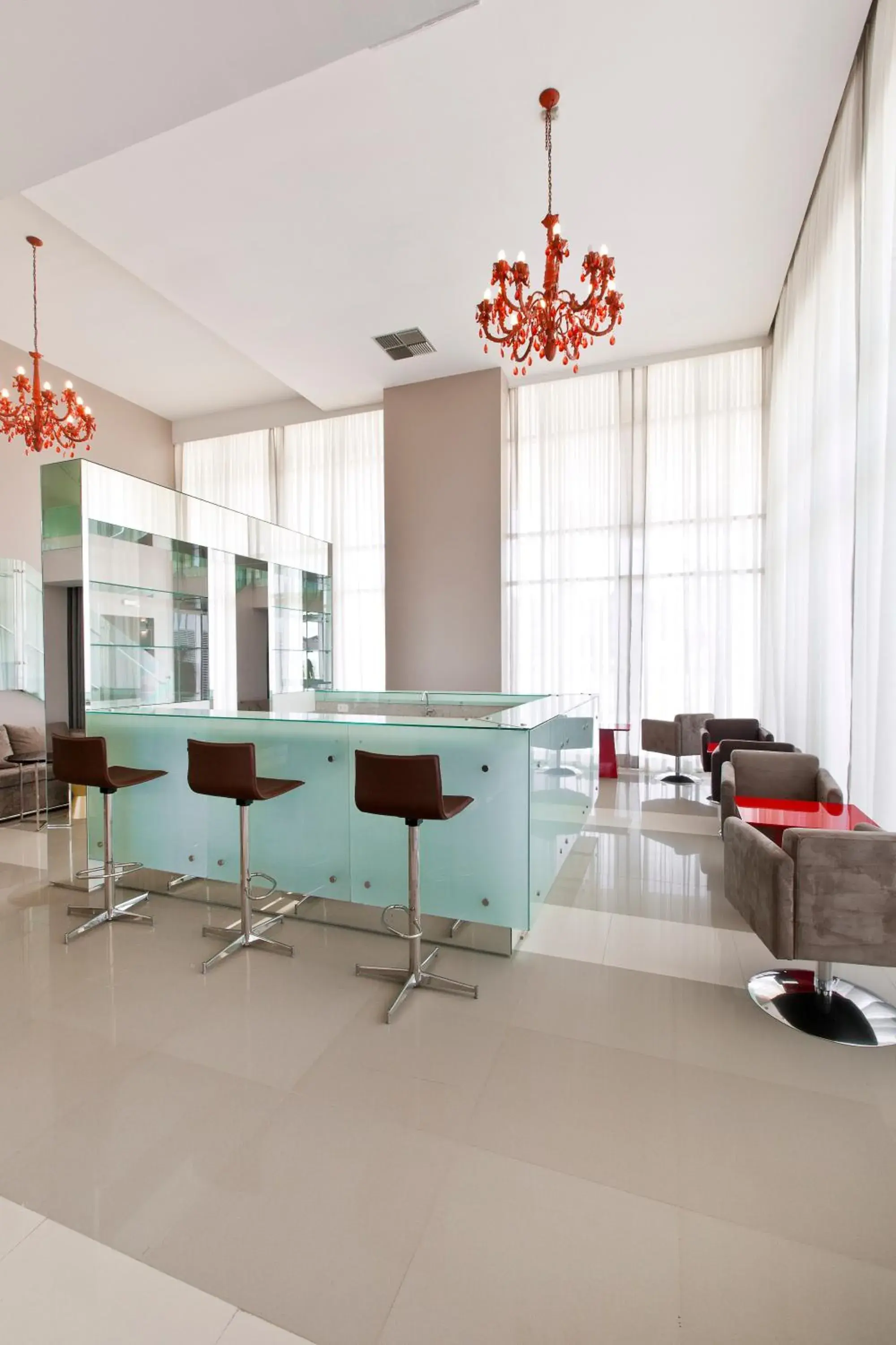 Lounge or bar in San Diego Suites Veredas Sete Lagoas Lounge or bar in San Diego Suites Veredas Sete Lagoas