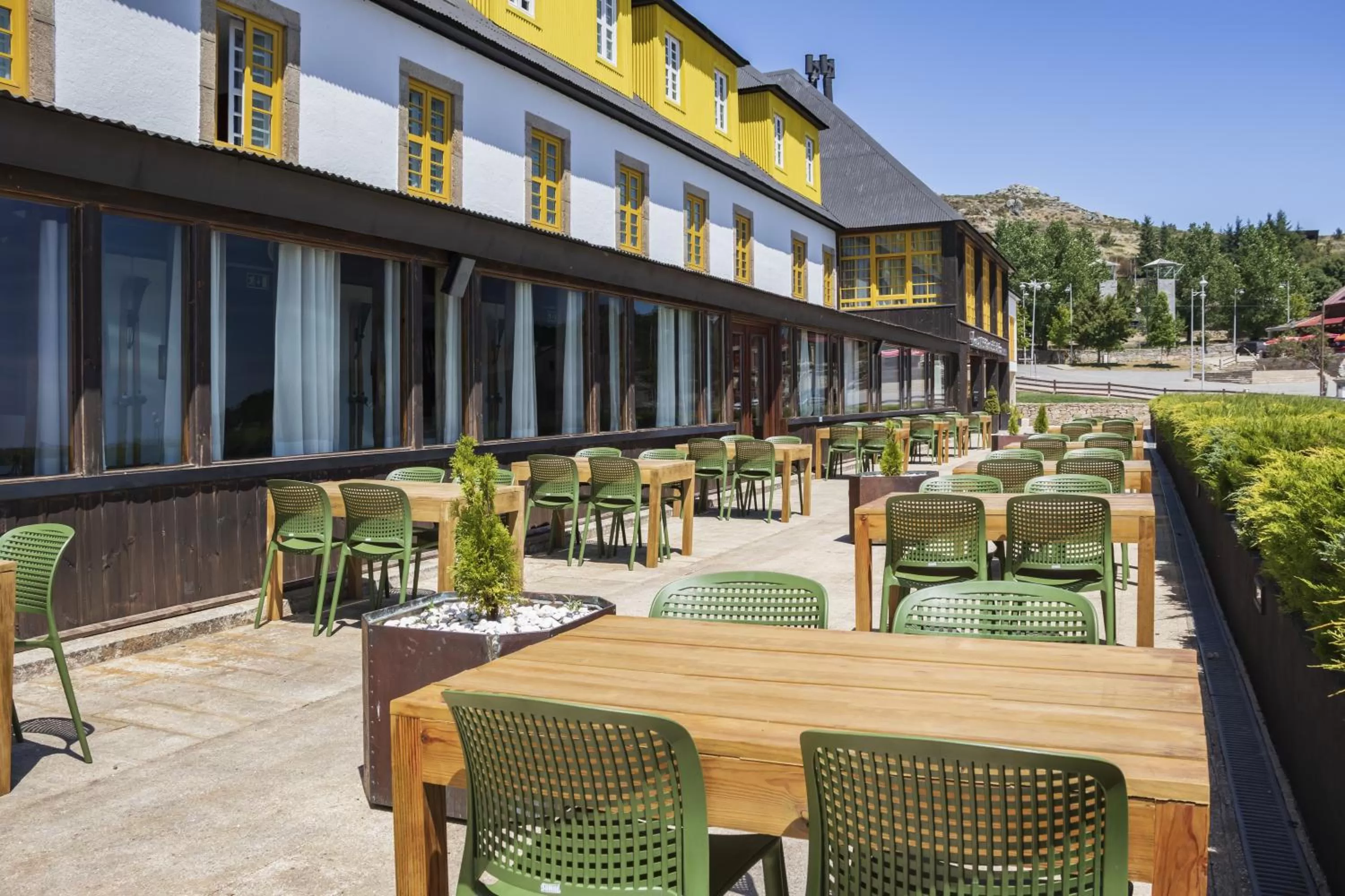 Patio in Luna Hotel Serra da Estrela