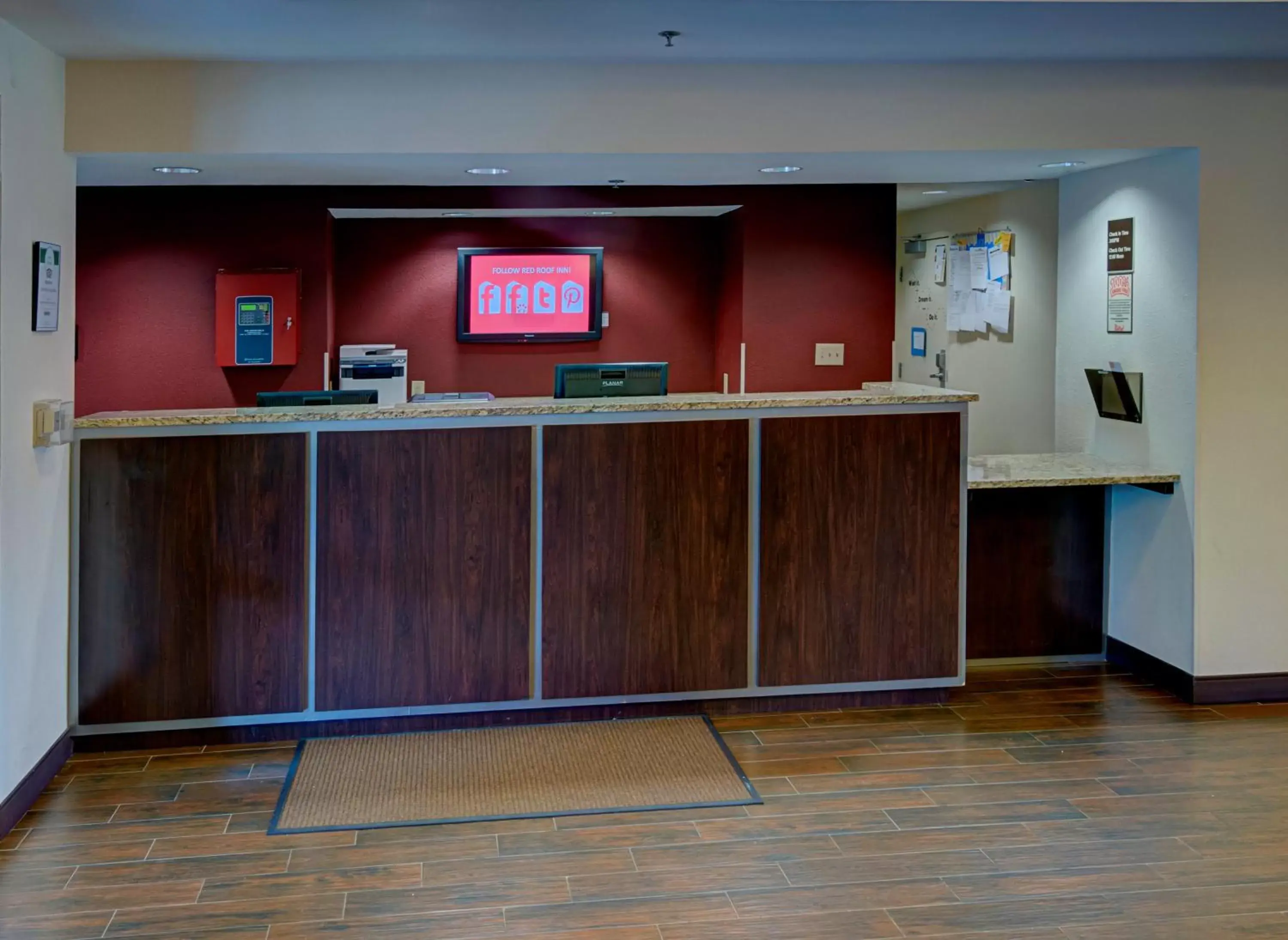 Lobby or reception, Lobby/Reception in Red Roof Inn PLUS Raleigh Downtown NCSU Conv Center