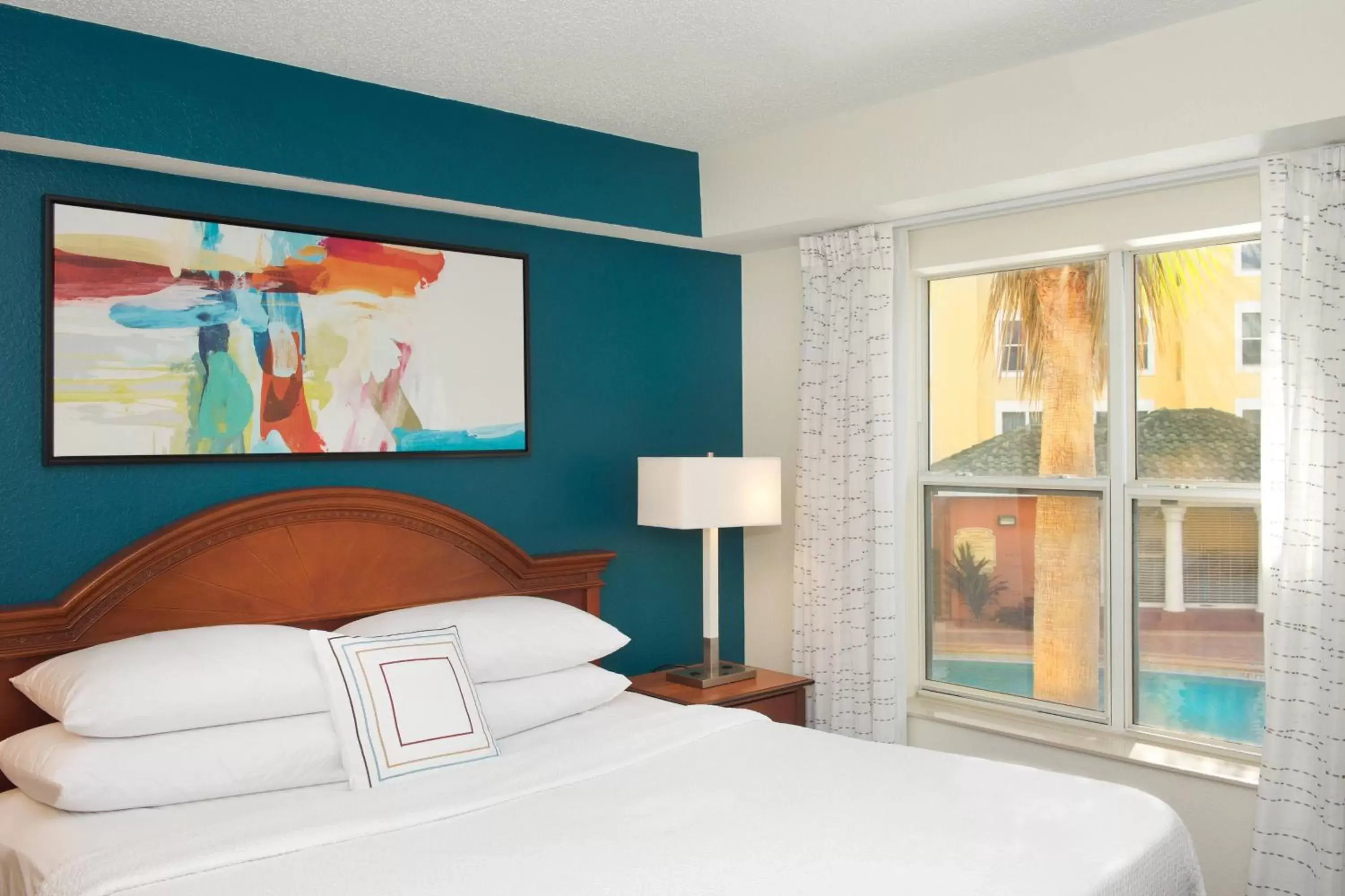 Bedroom, Bed in Residence Inn Orlando Lake Buena Vista