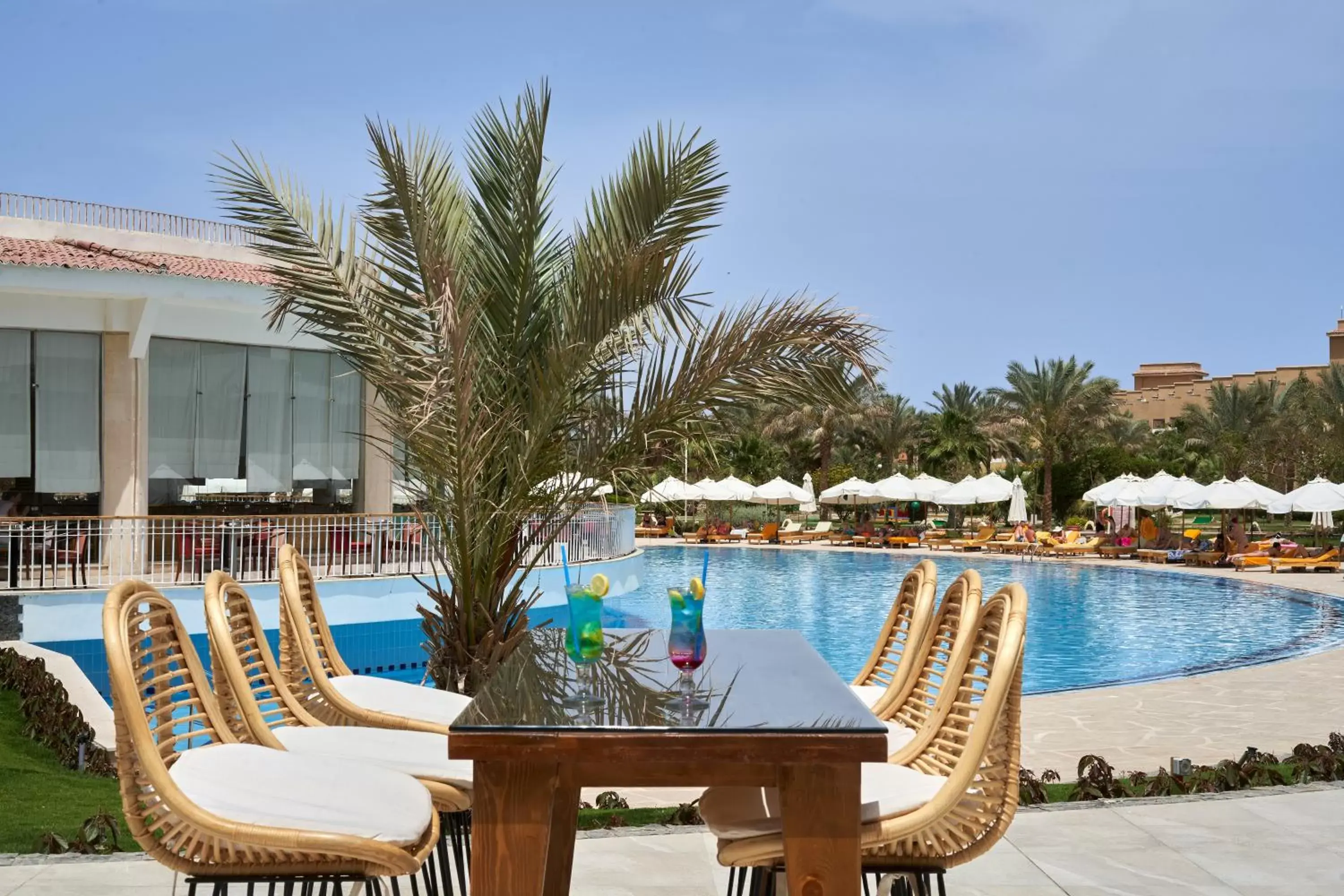 Lounge or bar, Swimming Pool in The Three Corners Sunny Beach Resort