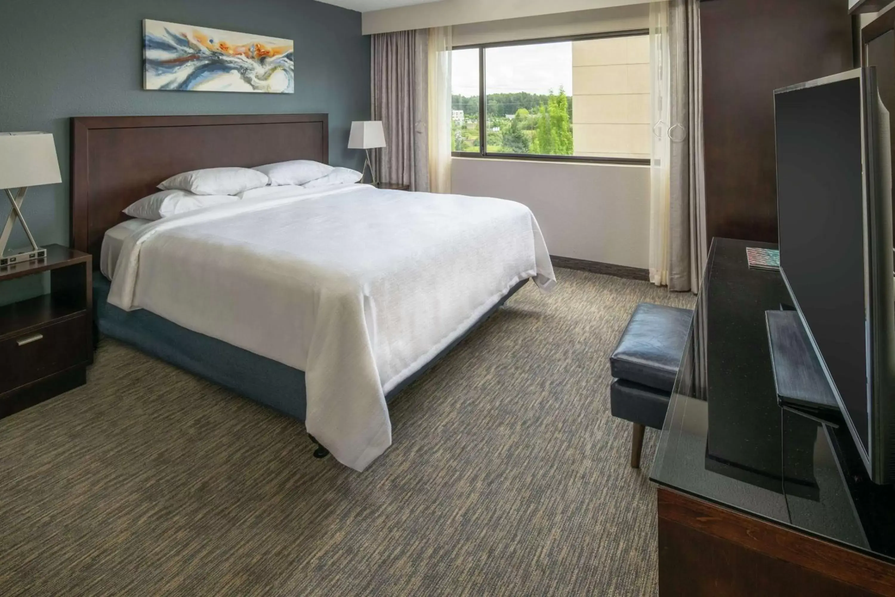 Bedroom, Bed in Embassy Suites By Hilton Seattle - Tacoma International Airport
