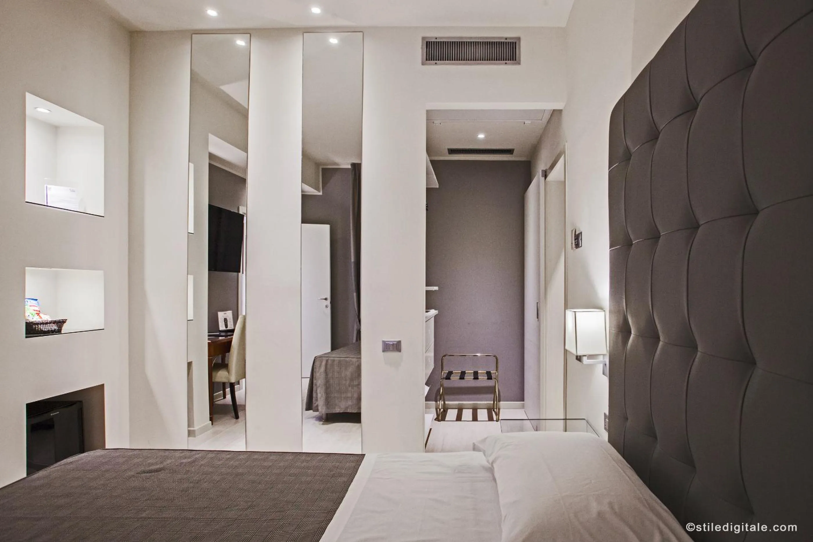 Bedroom, Bed in Savoia Hotel Country House Bologna