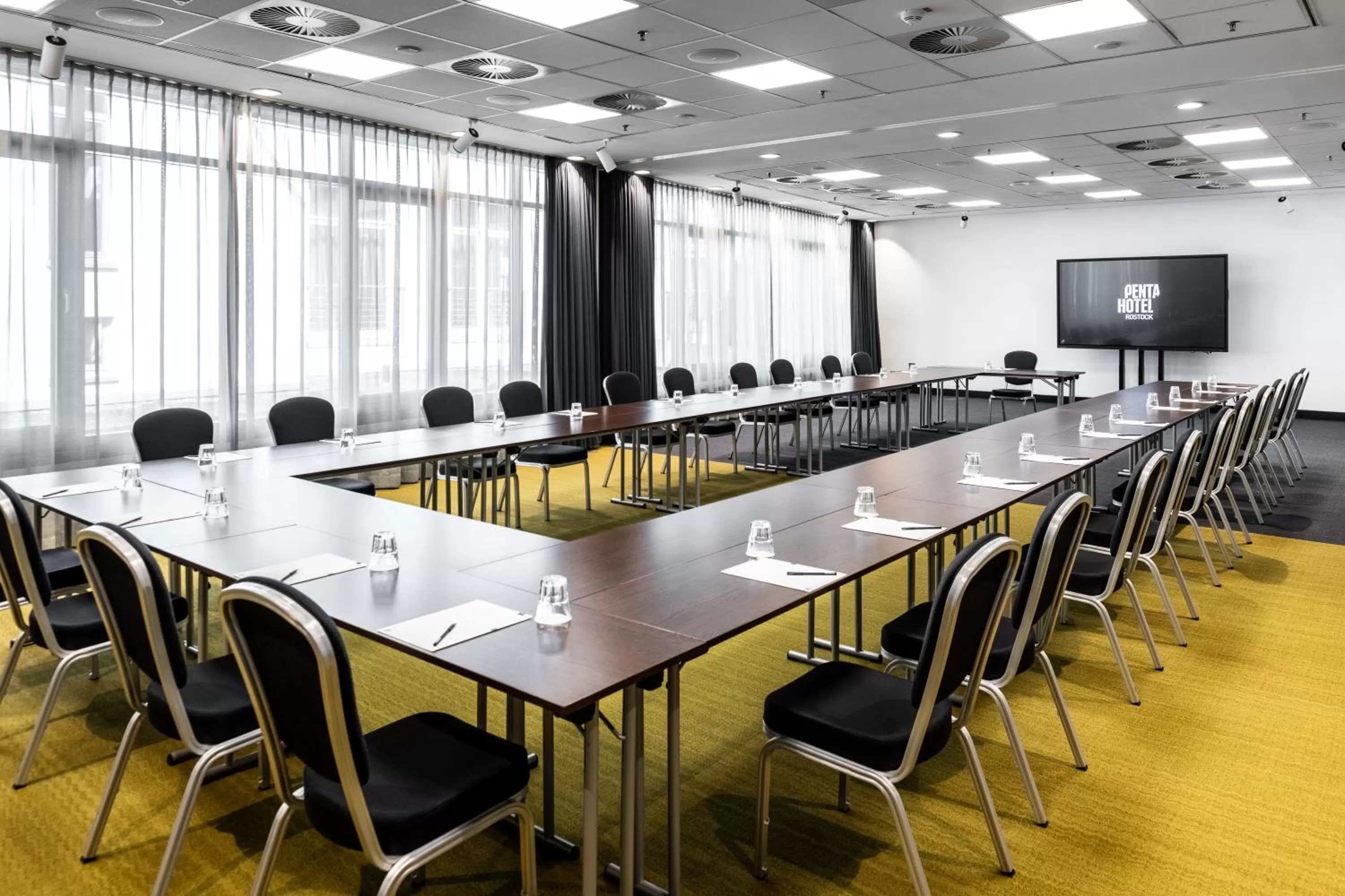 Meeting/conference room in Pentahotel Rostock