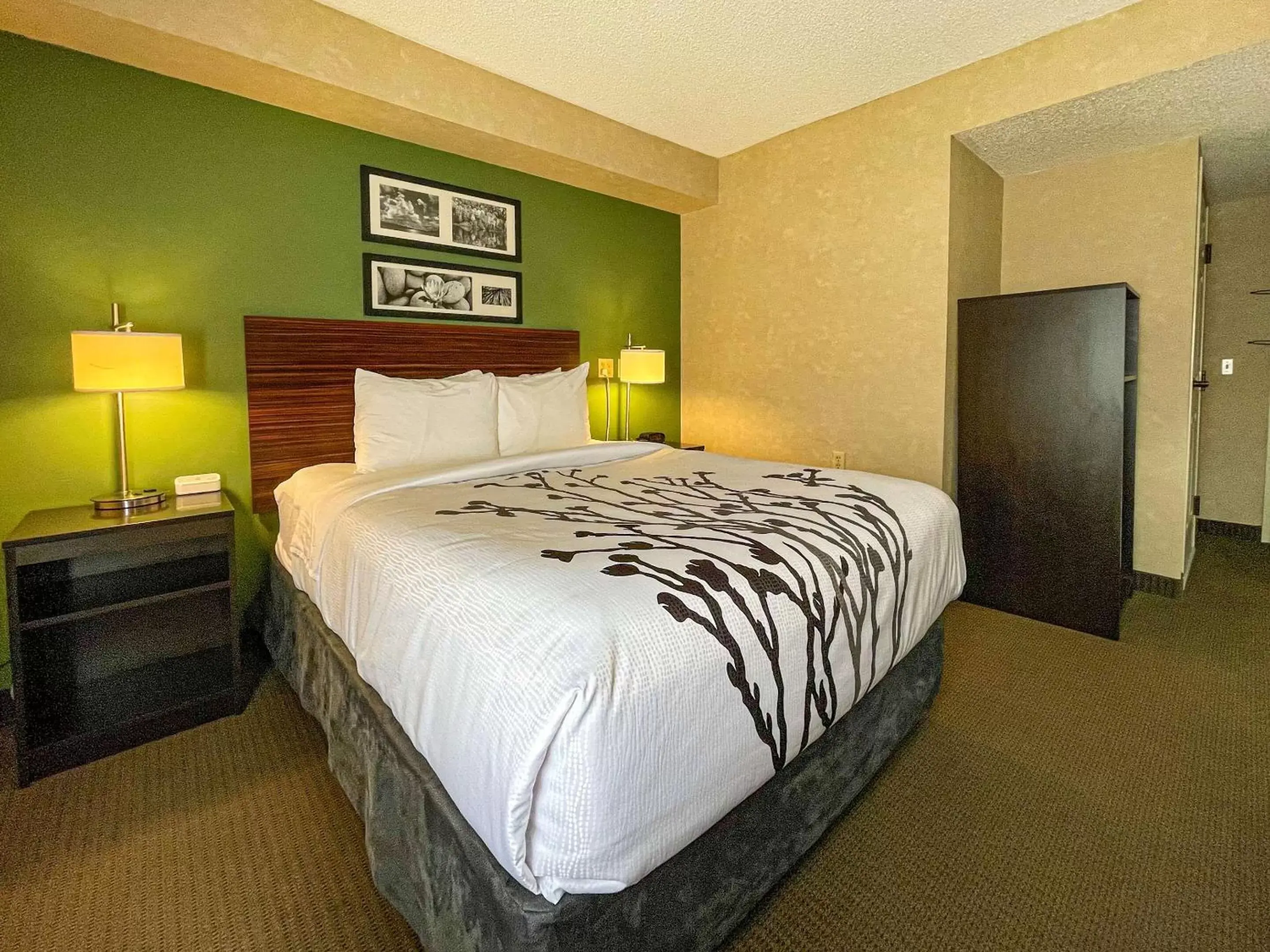 Bedroom, Bed in Sleep Inn near Penn State - State College