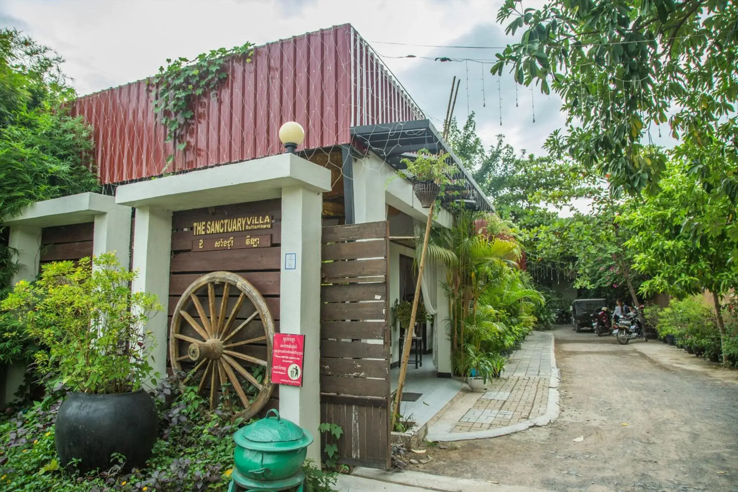 Facade/entrance, Property Building in The Sanctuary Villa Battambang
