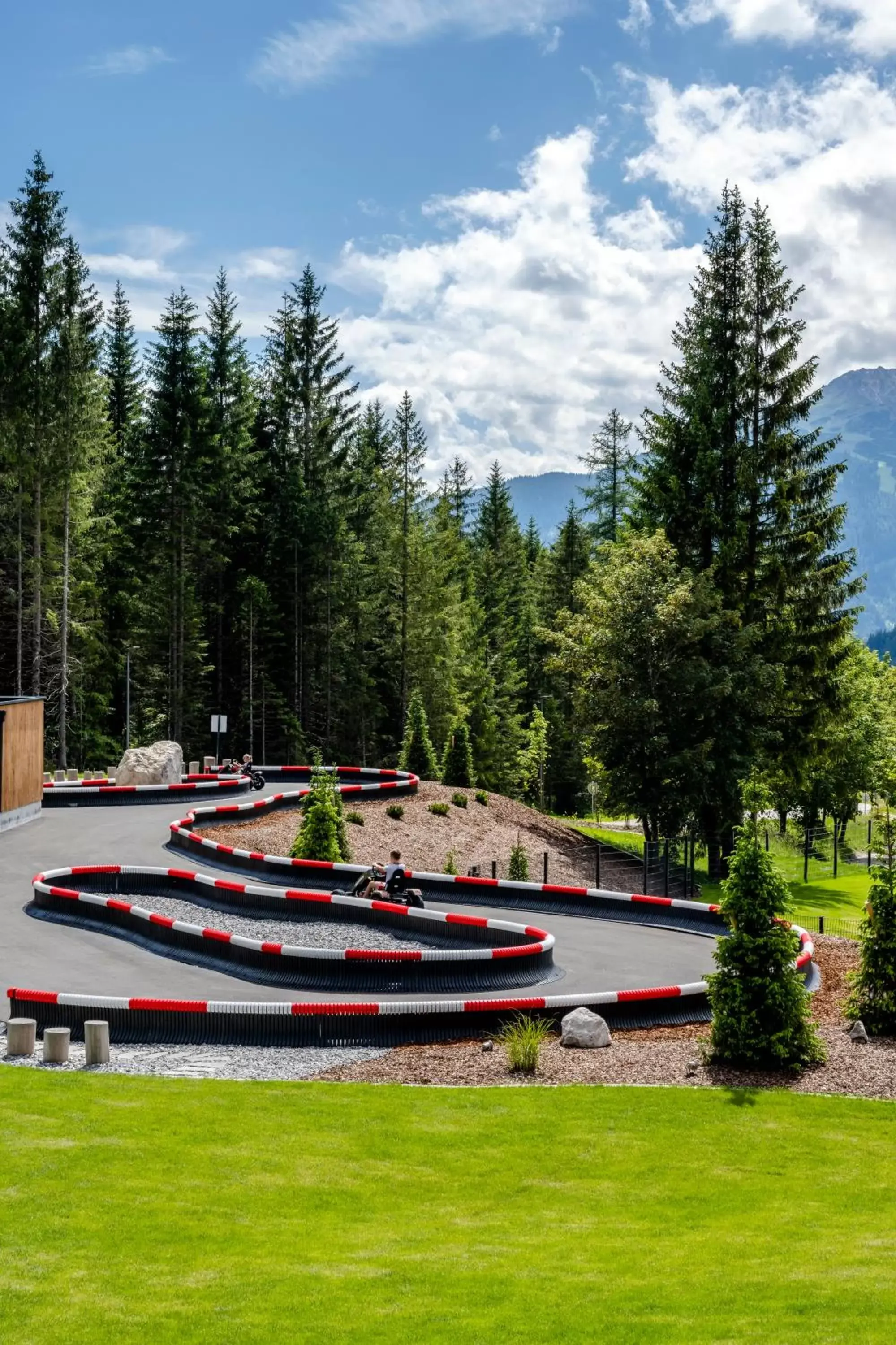 Children play ground, Garden in Zugspitz Resort