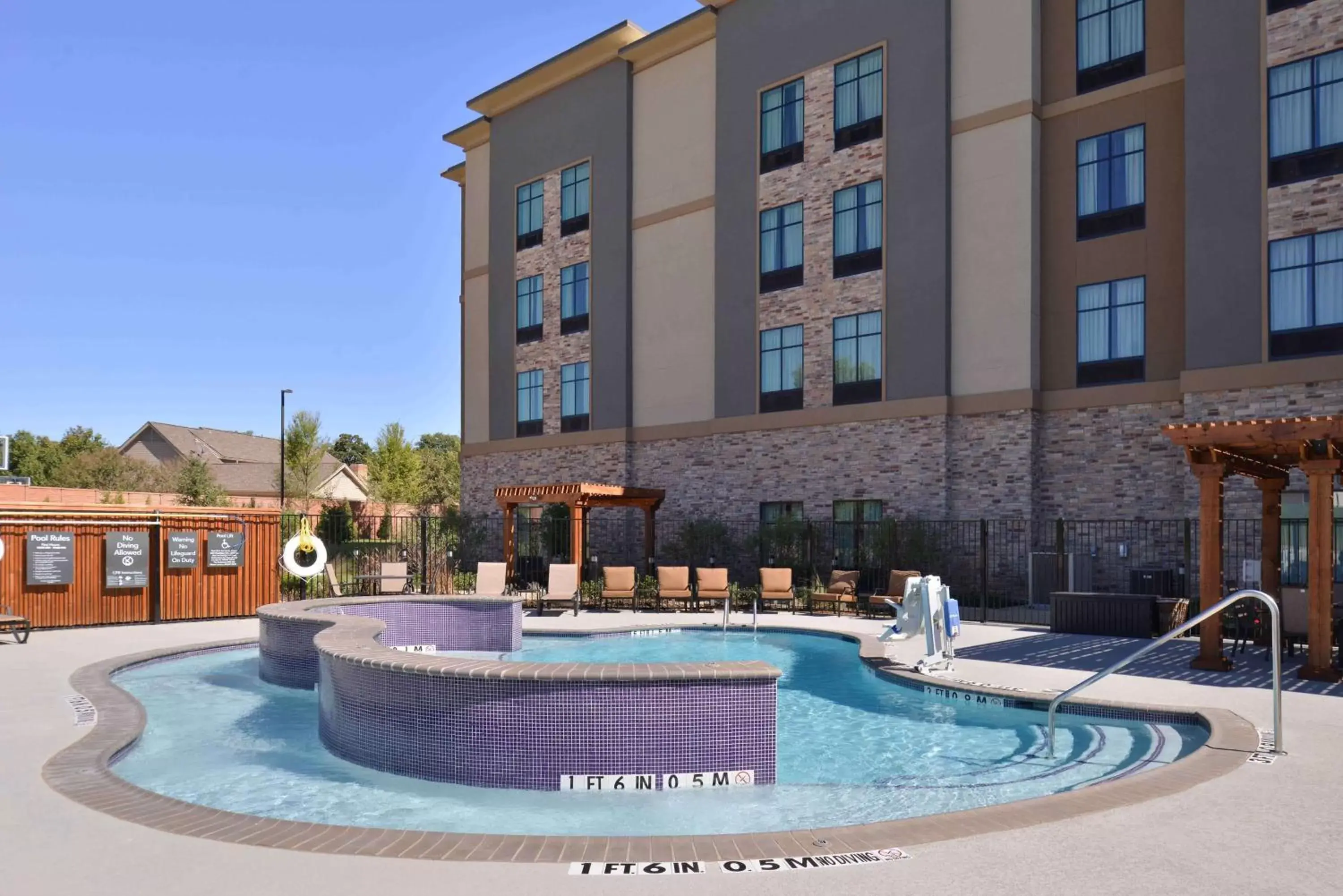 Pool view, Swimming Pool in Homewood Suites by Hilton Trophy Club Fort Worth North