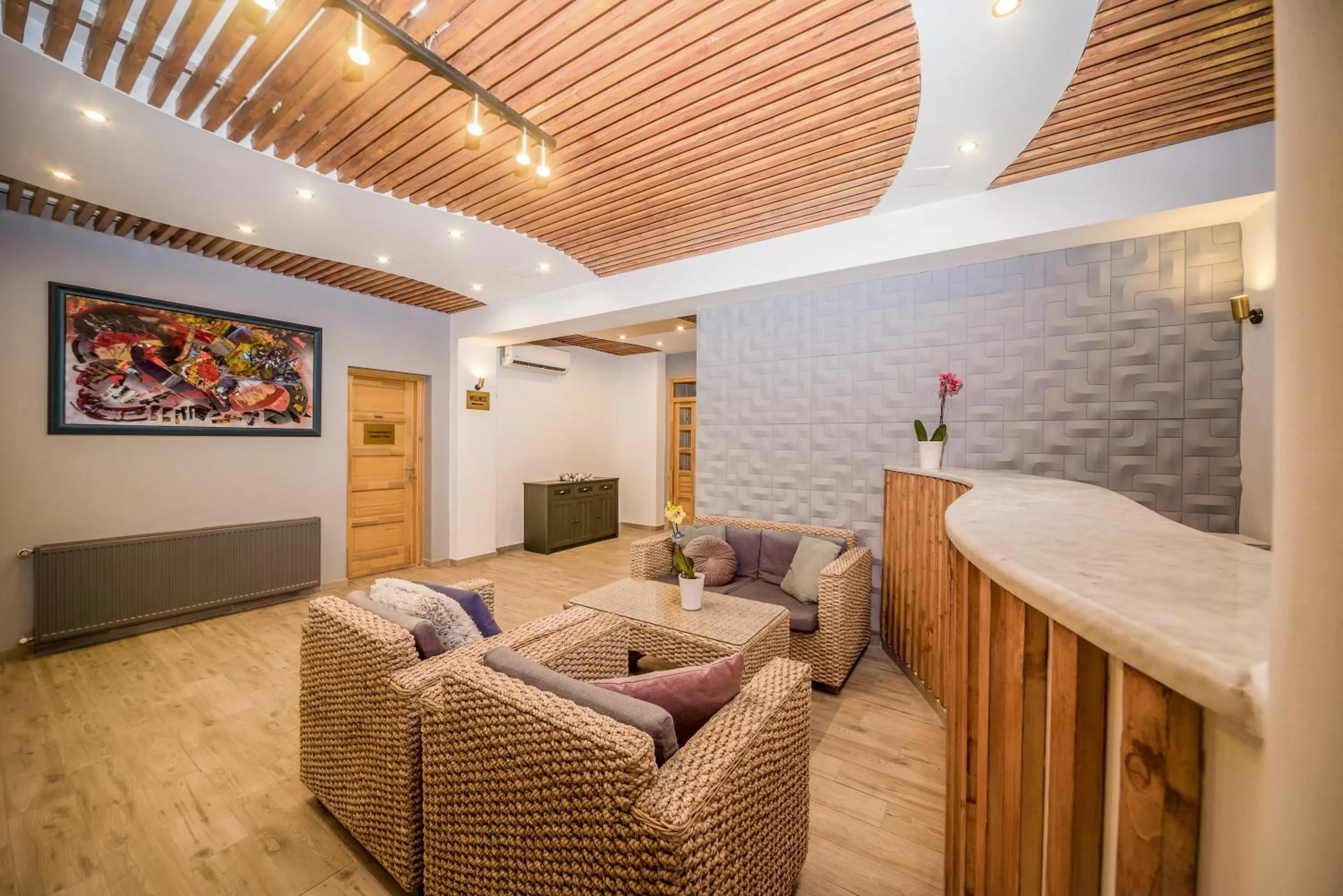 Lobby or reception in Park Hotel Ambrózia