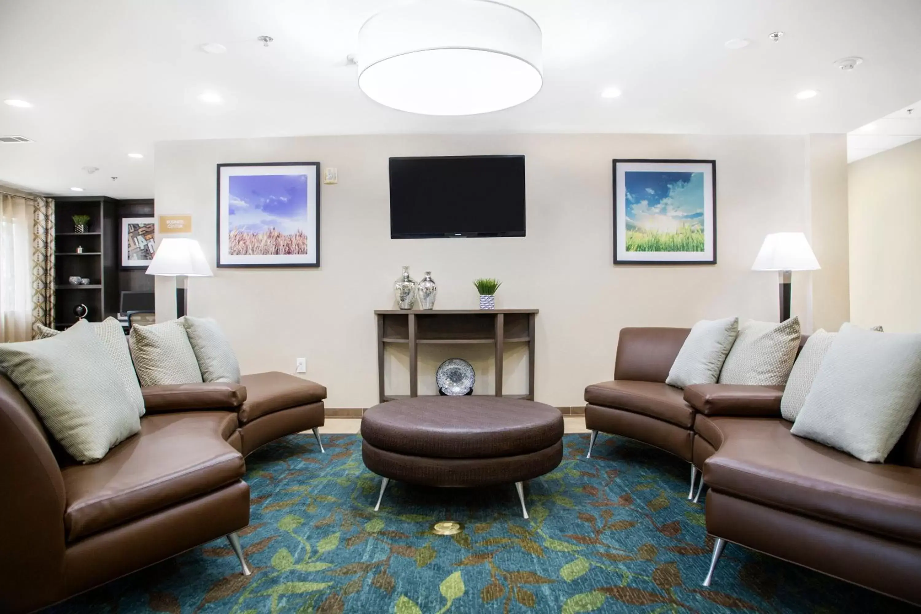 Property building, Seating Area in Candlewood Suites - Grand Prairie - Arlington, an IHG Hotel