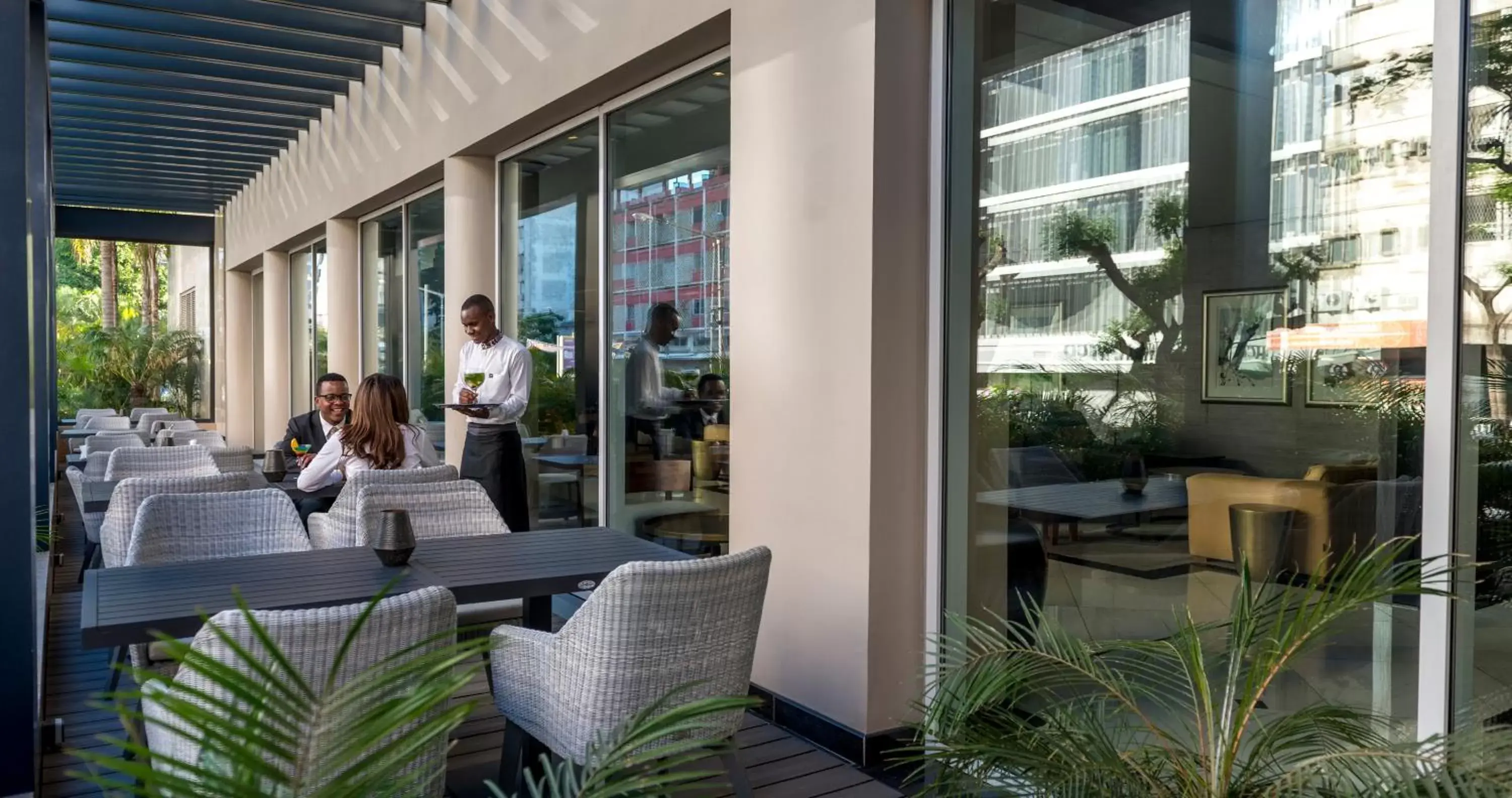 Balcony/Terrace in Hotel Avenida