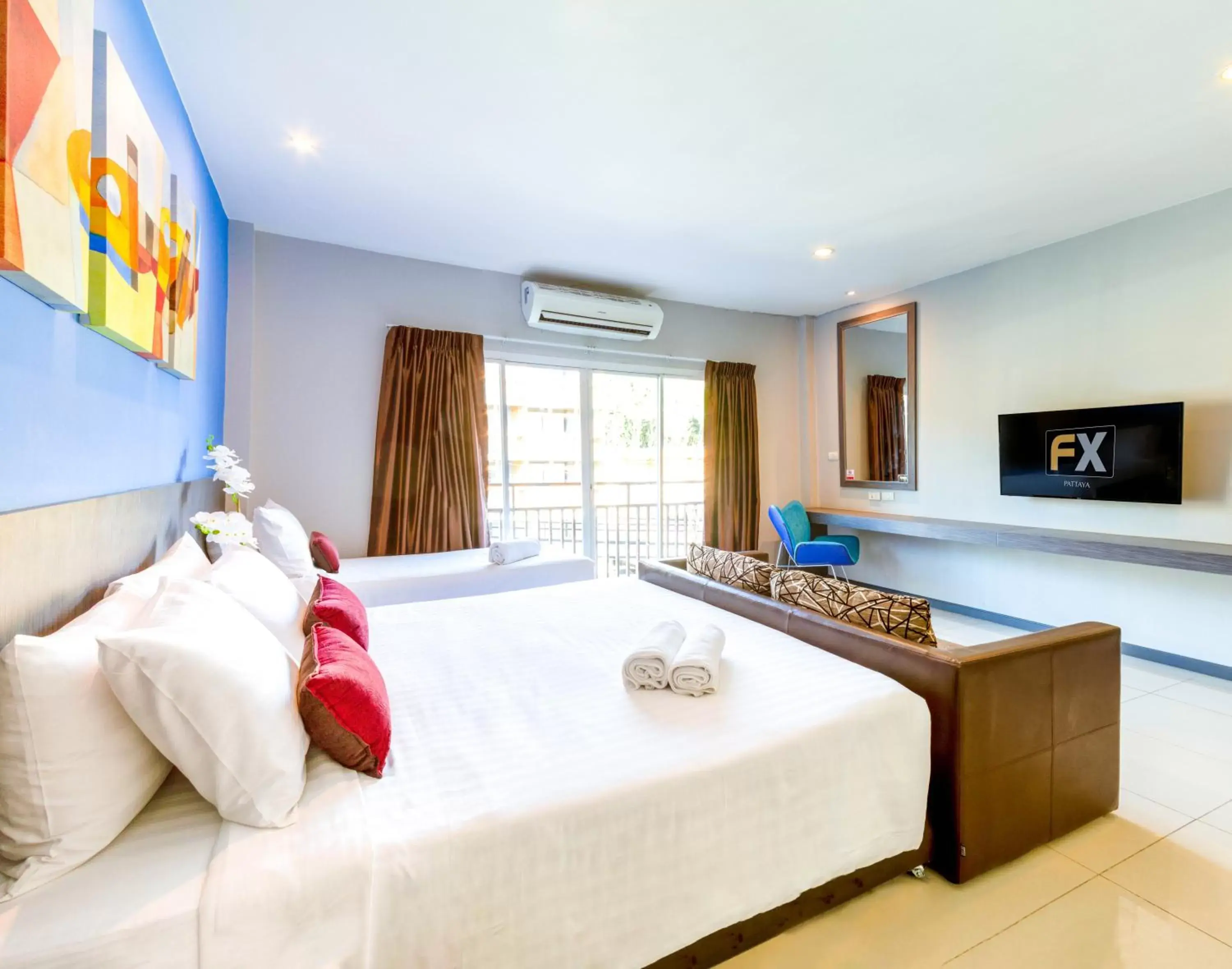 Bedroom in FX Hotel Pattaya