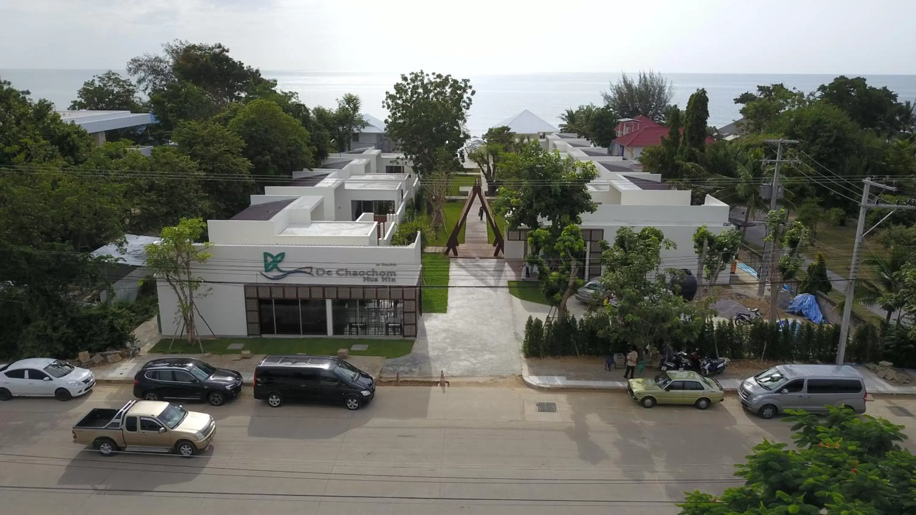 Bird's eye view in De Chaochom Hua Hin