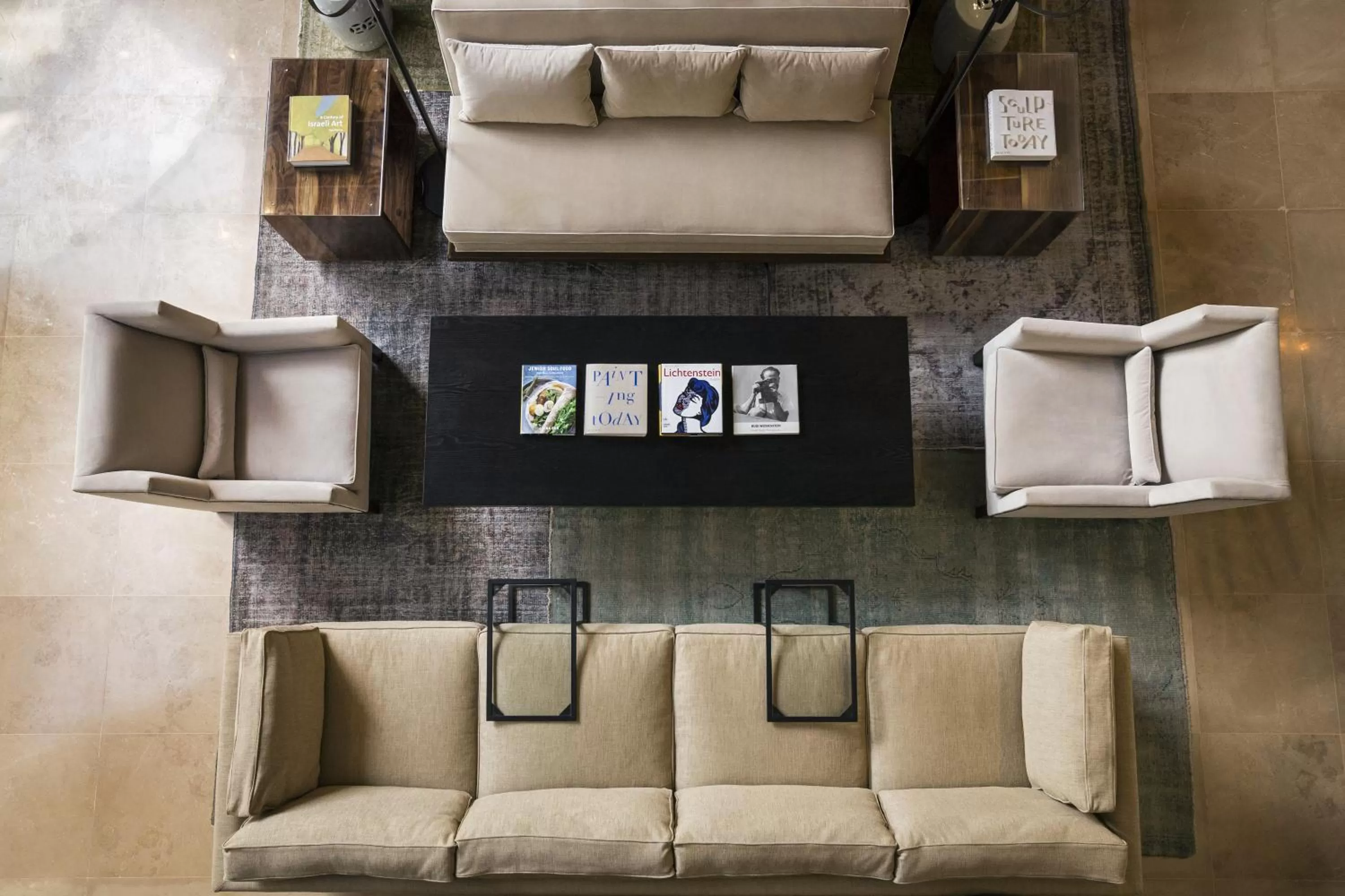 Communal lounge/ TV room in Harmony Hotel - an Atlas Boutique Hotel