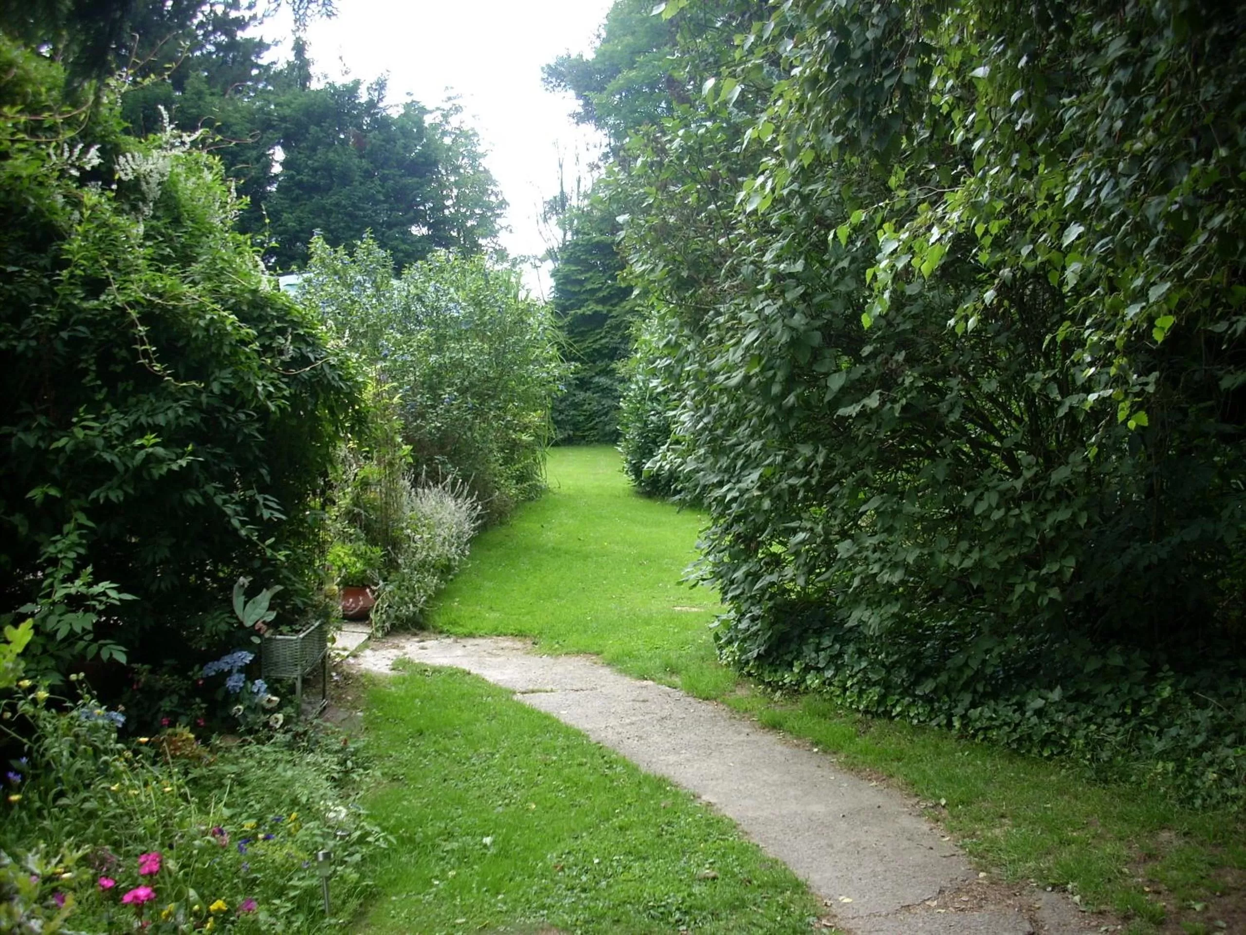 Garden in B&B Les Bergers