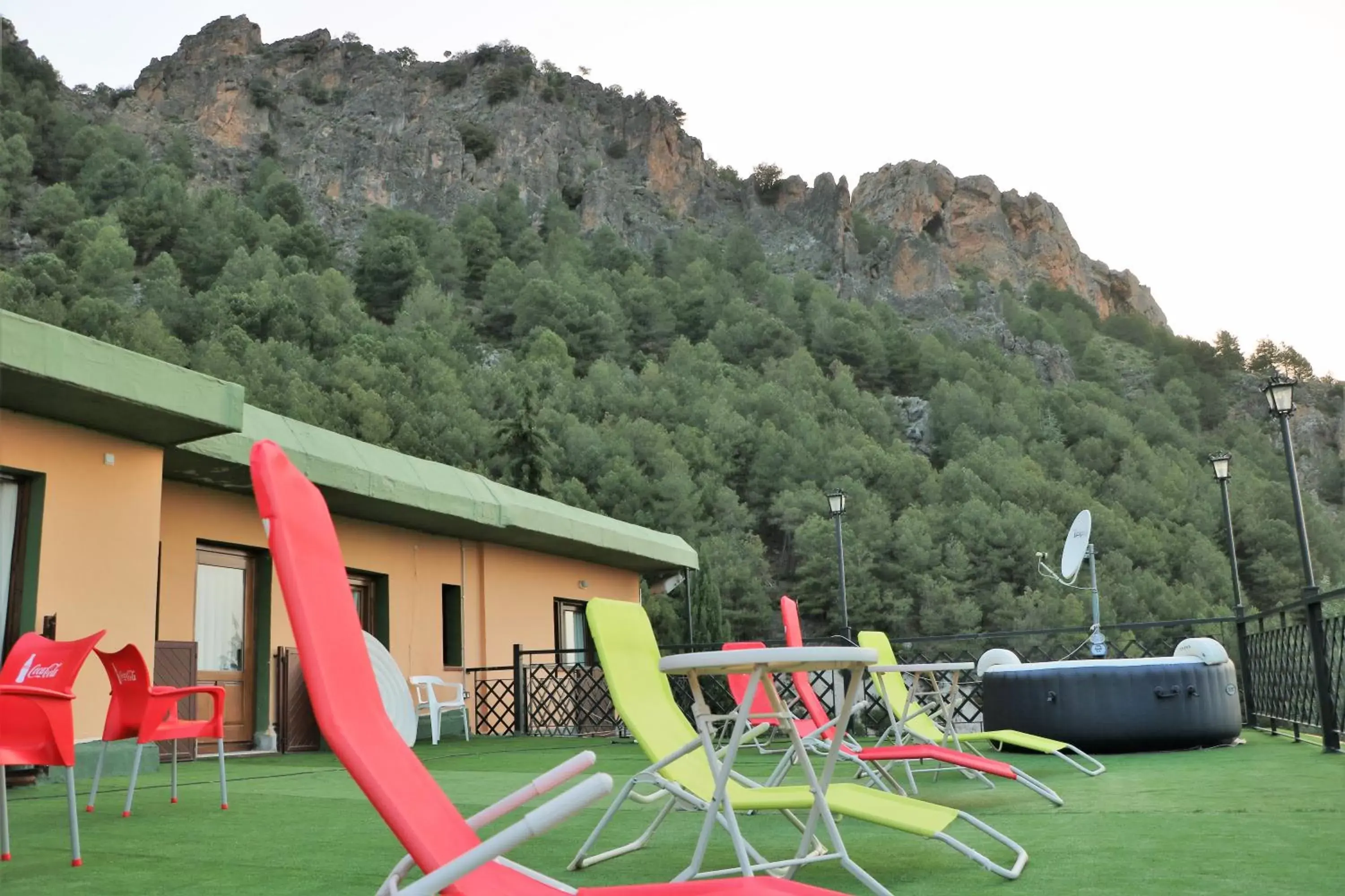 Balcony/Terrace, Children's Play Area in Hotel El Guerra