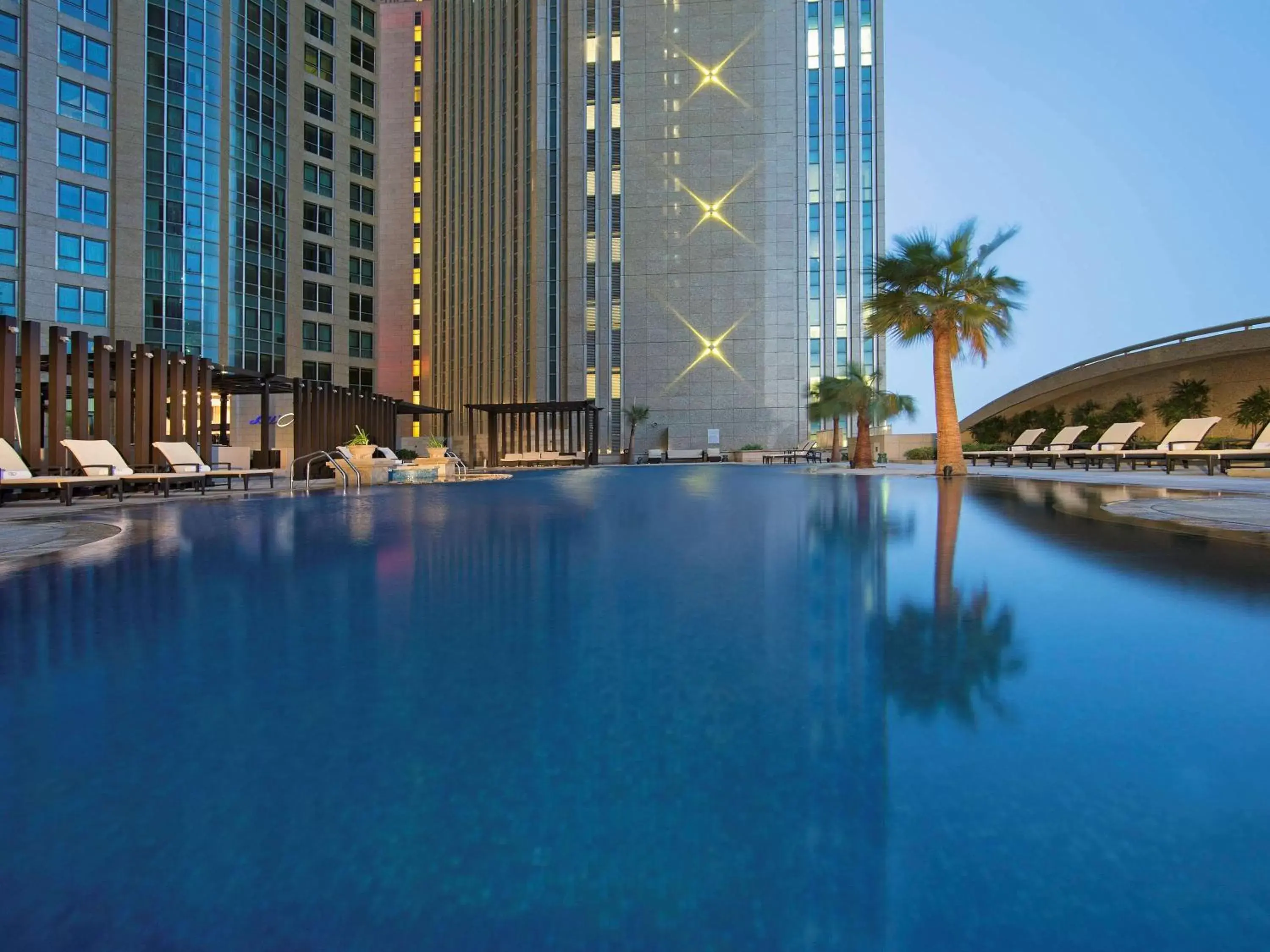 Property building, Swimming Pool in Sofitel Abu Dhabi Corniche