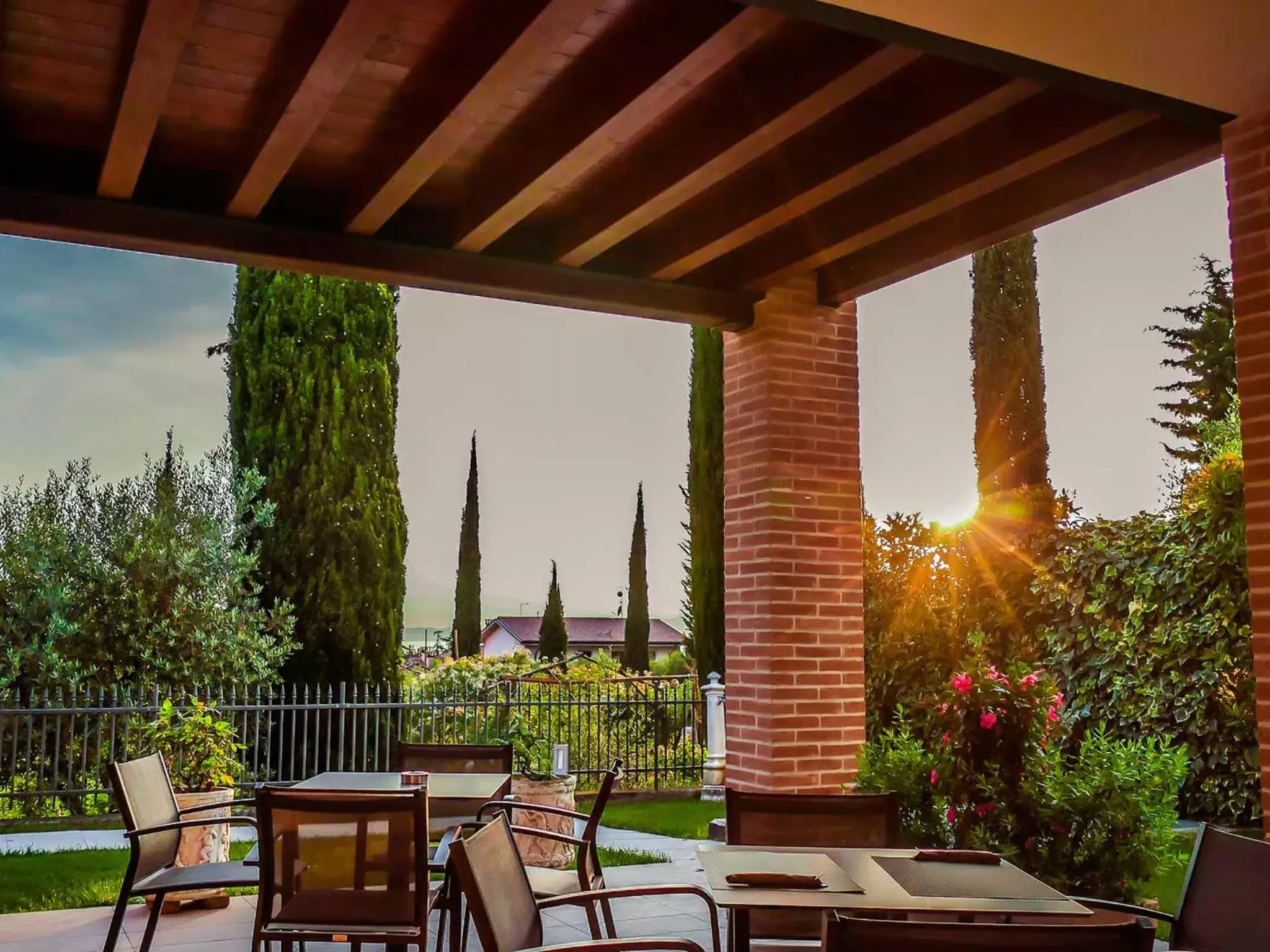 Patio in Hotel Relais Agli Olivi