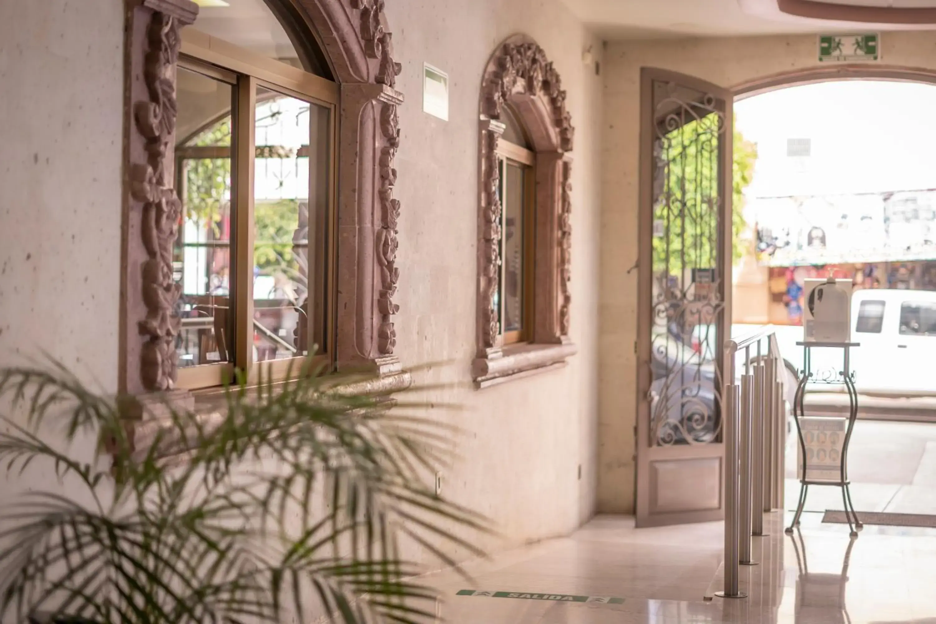 Lobby or reception, View in Hotel SanJo