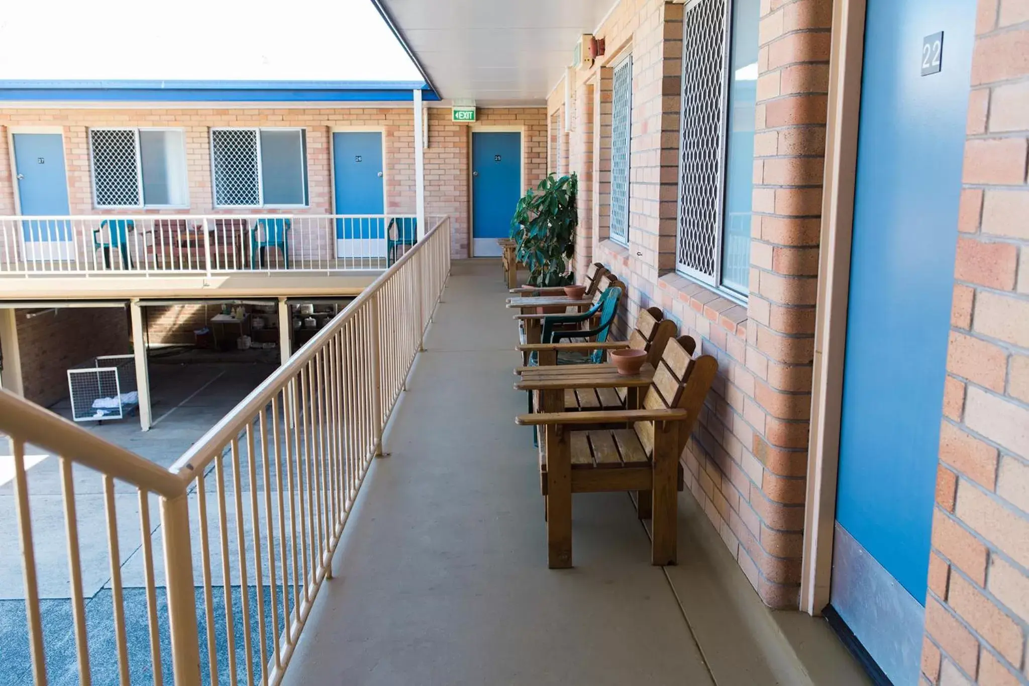 Balcony/Terrace in Bentleigh Motor Inn