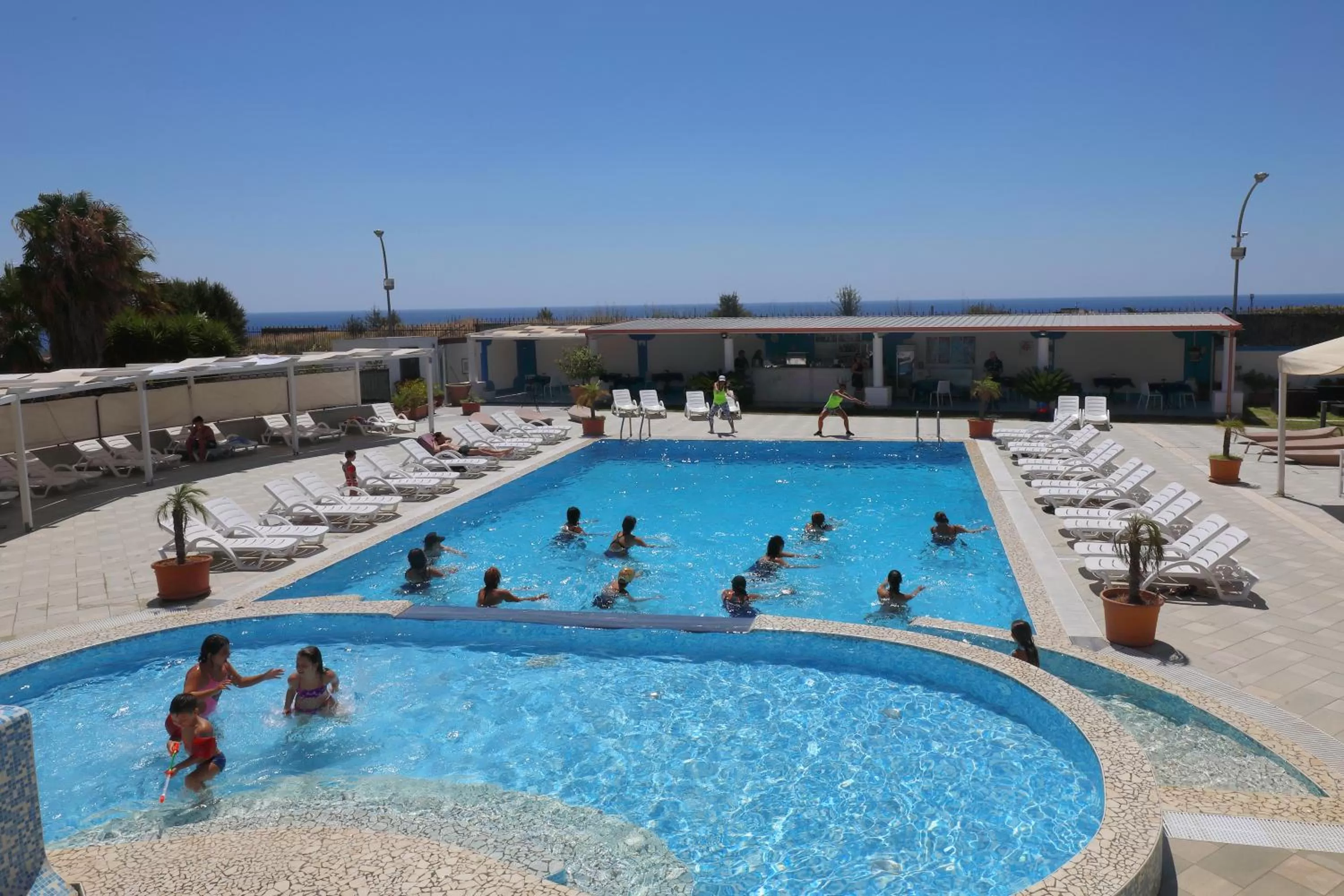 Swimming pool in Grand Hotel Paradiso