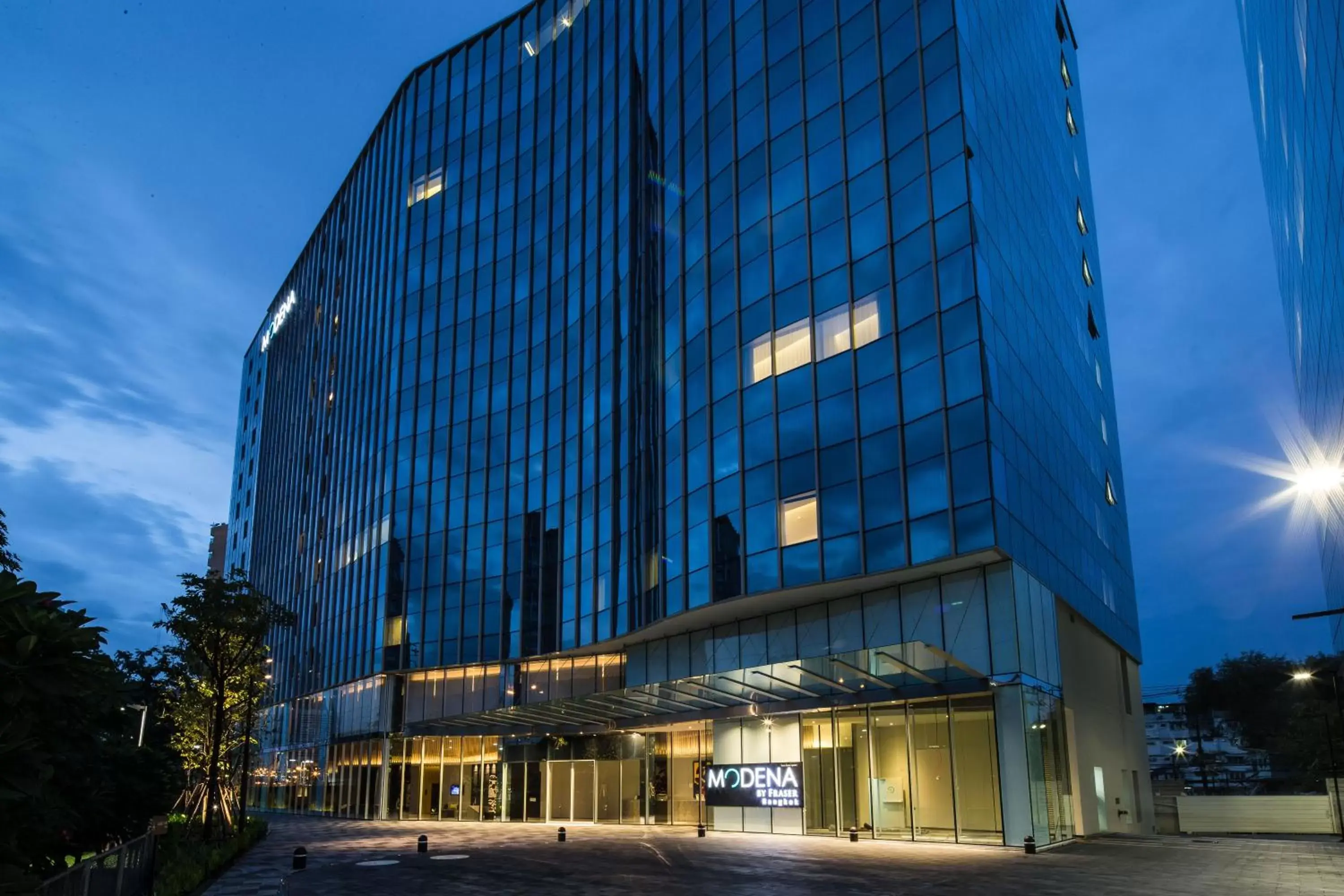 Facade/entrance in Modena by Fraser Bangkok Facade/entrance in Modena by Fraser Bangkok