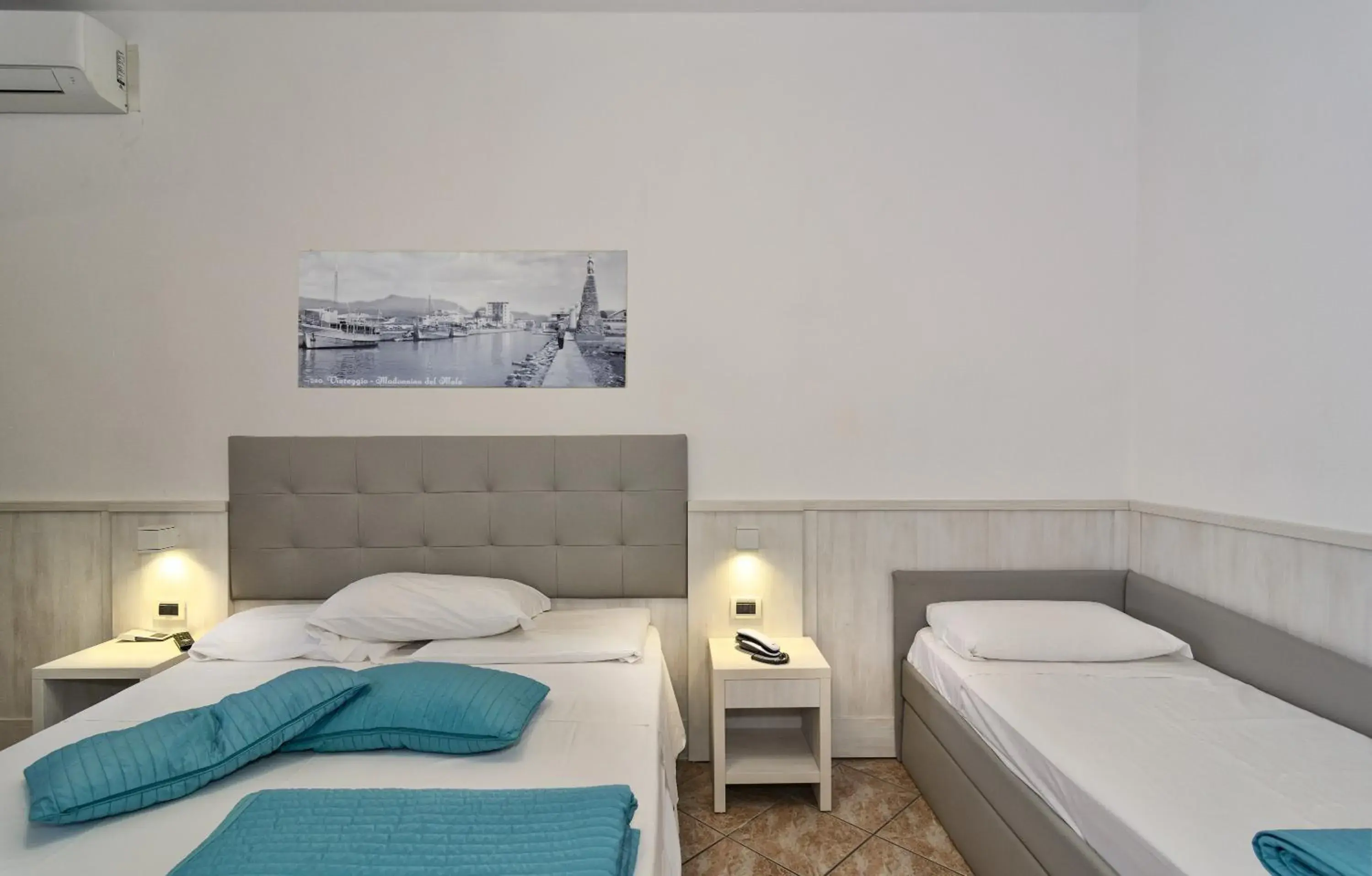 Bed in Hotel Bella Riviera Lungomare