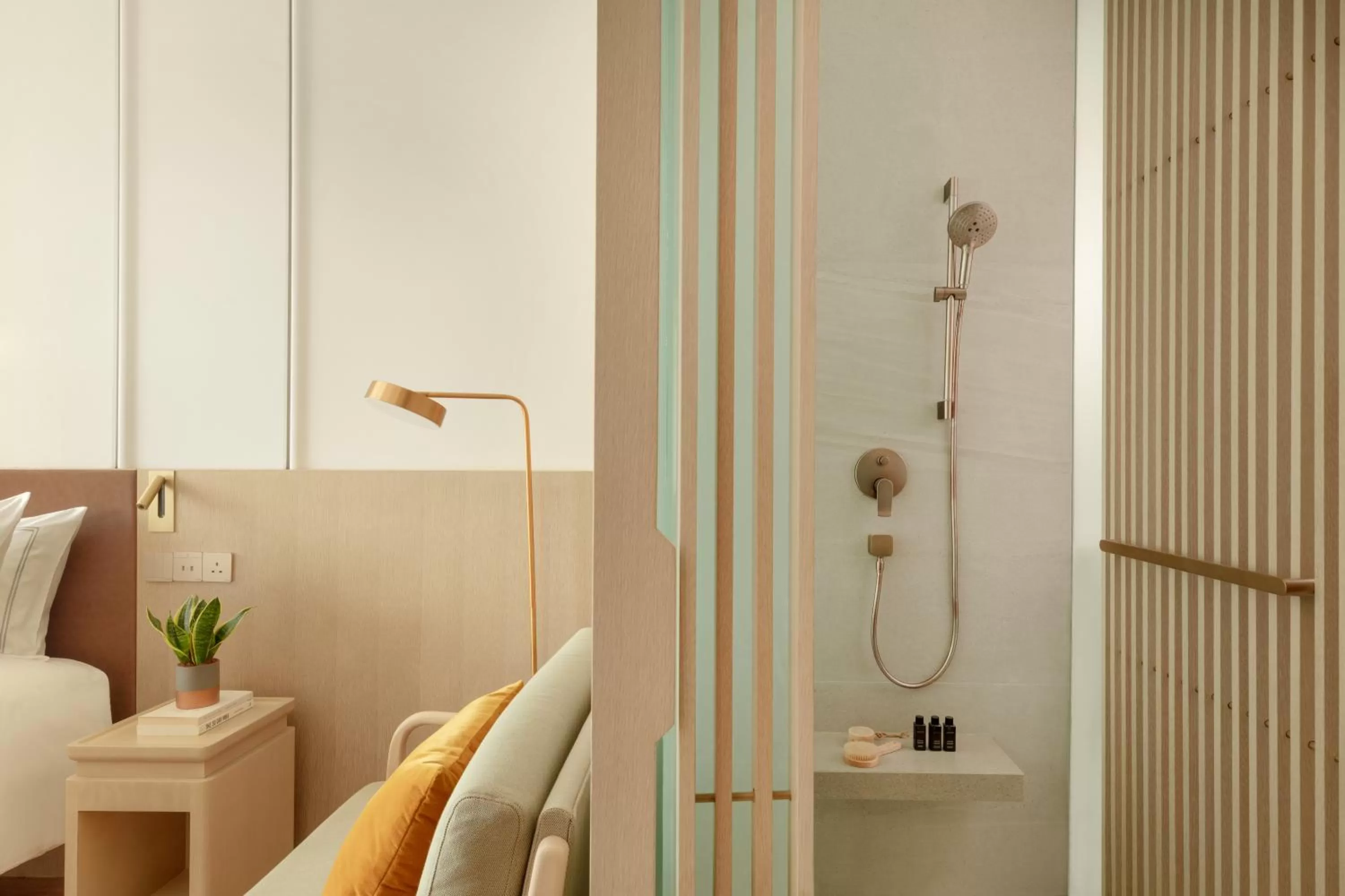 Shower in The Silveri Hotel Hong Kong - MGallery Collection