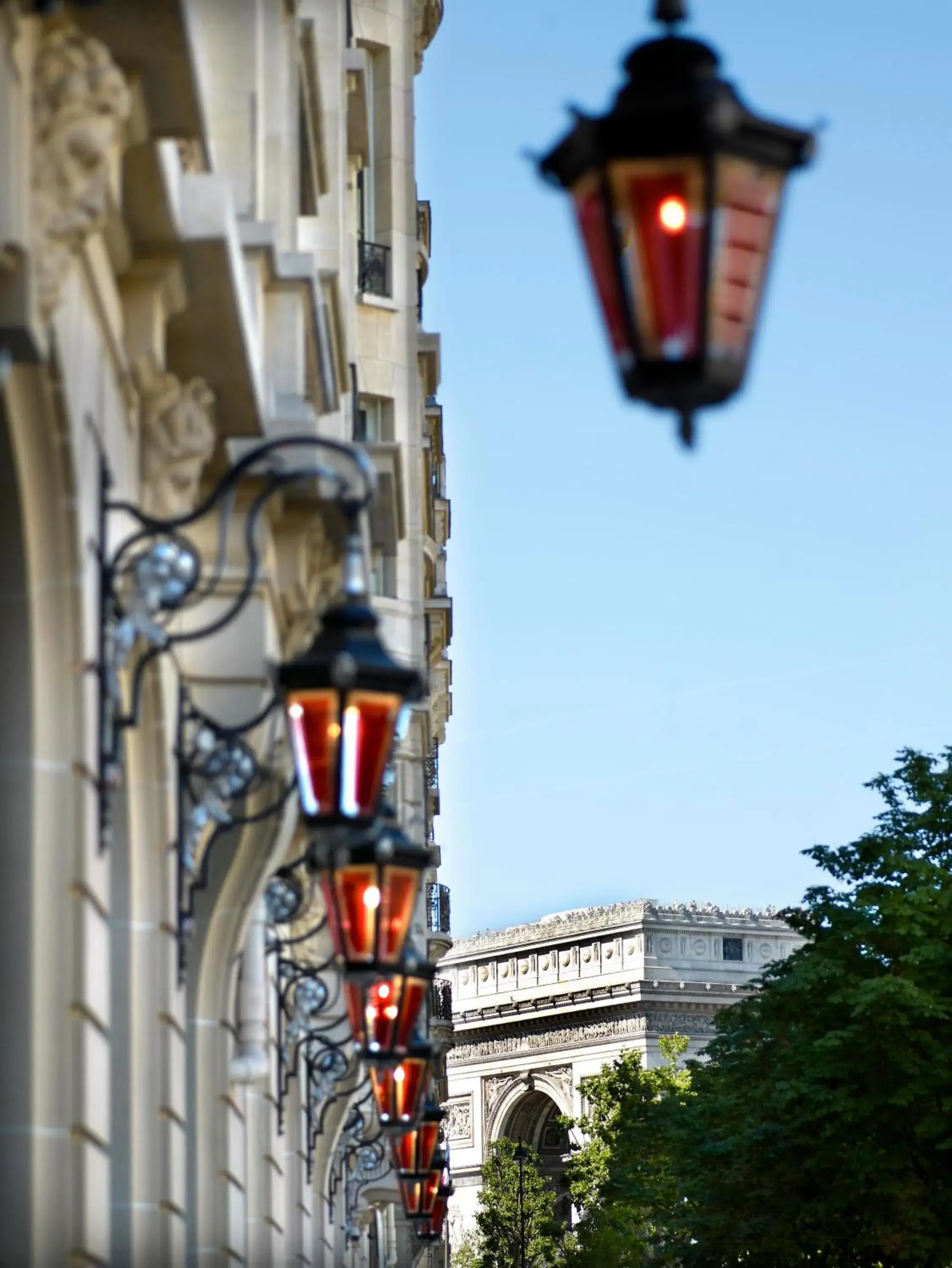 City view in Le Royal Monceau Hotel Raffles Paris