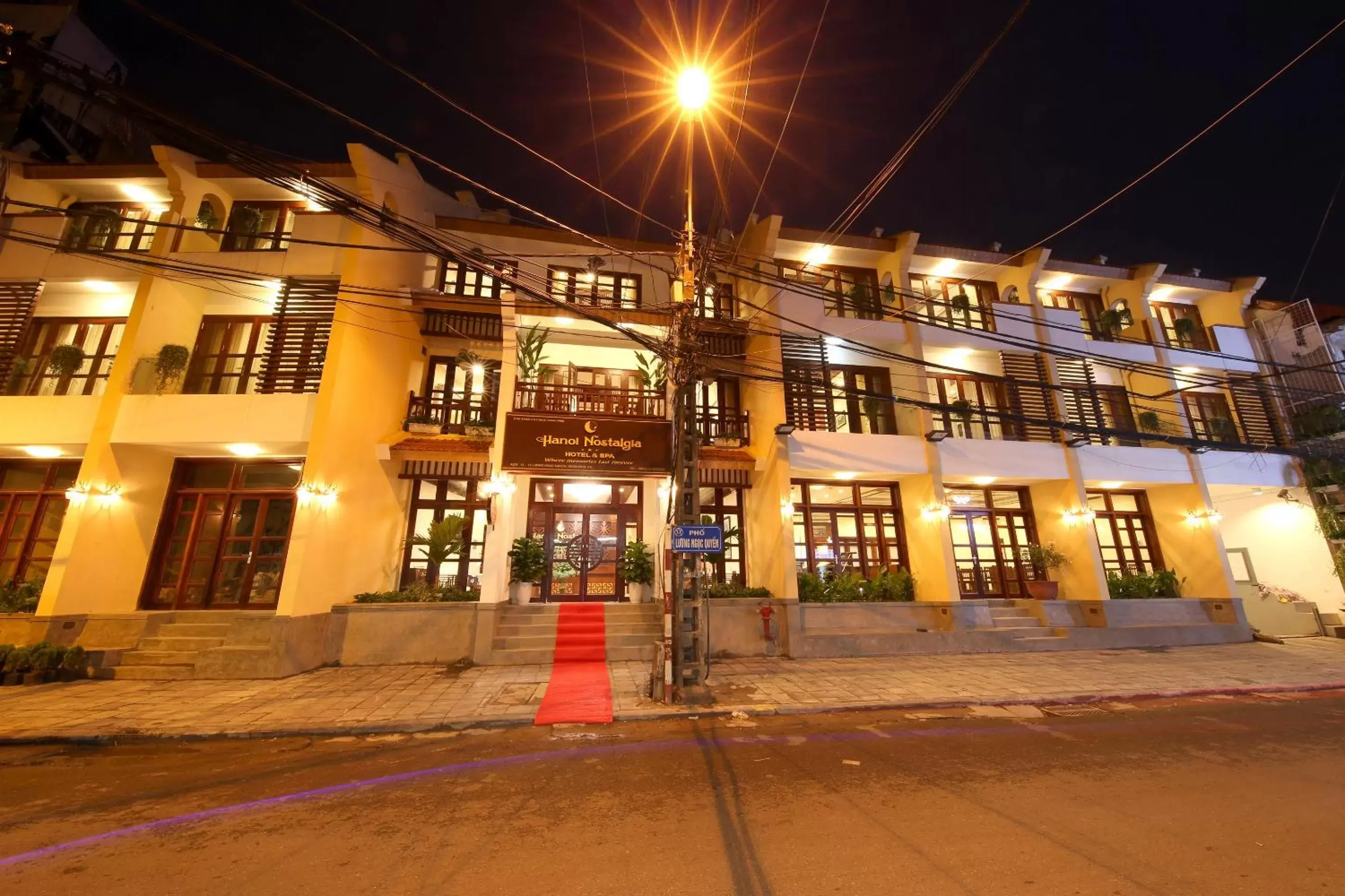 Property Building in Hanoi Nostalgia Hotel & Spa