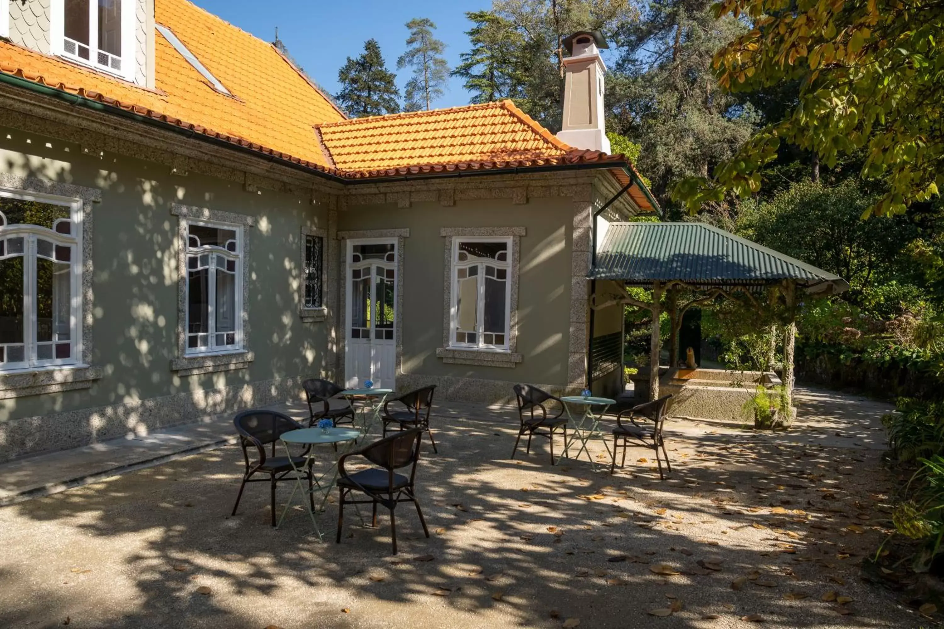 Patio in The Grove Houses