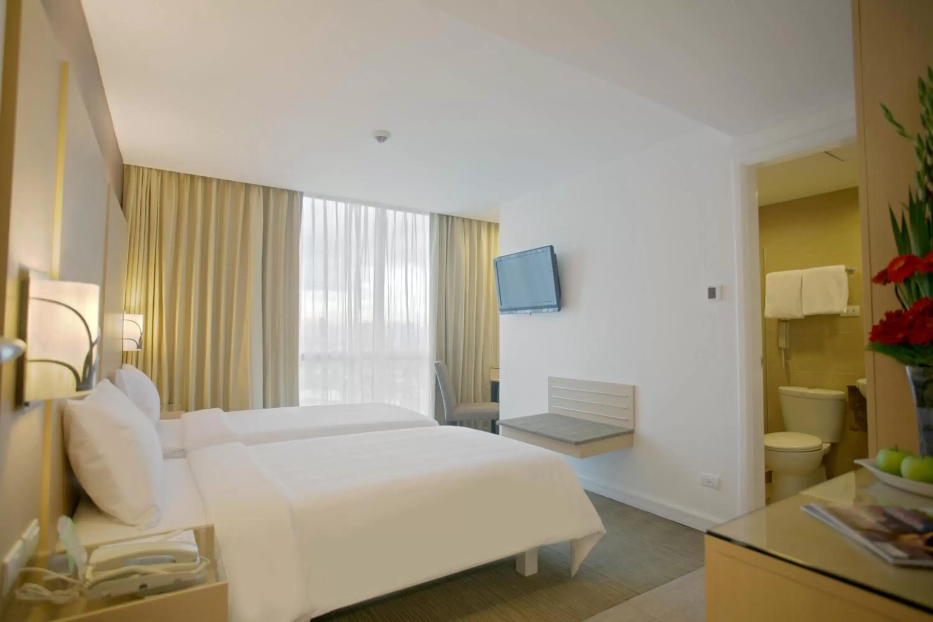 Bedroom in St Giles Hotel Makati
