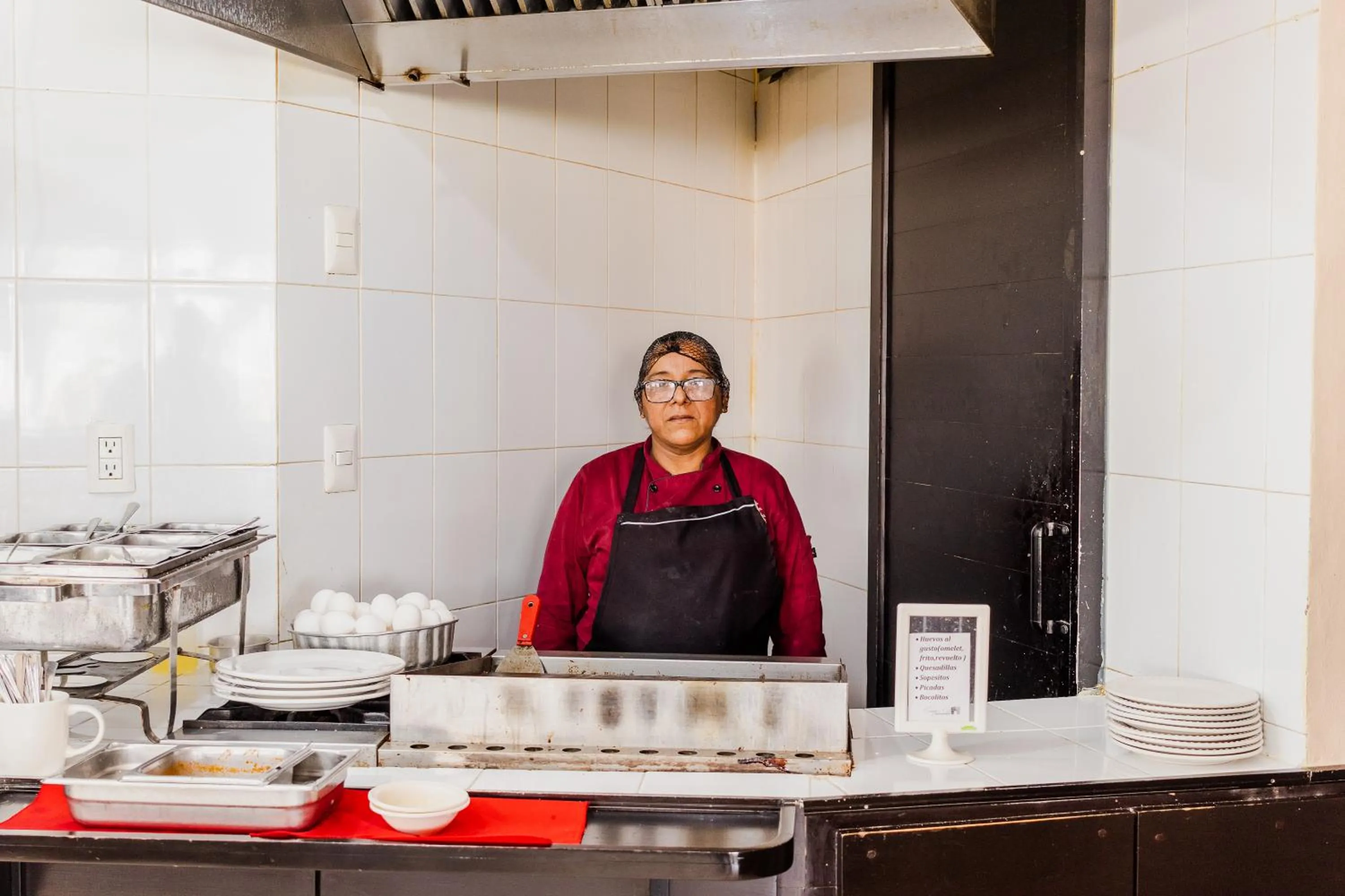 Buffet breakfast in Paris FC Hotel