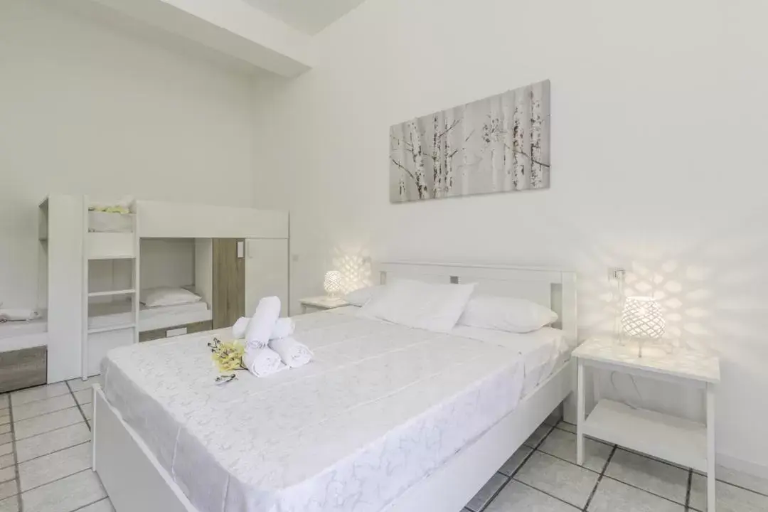 Bed in La Gemma del Salento Rooms&Apartments