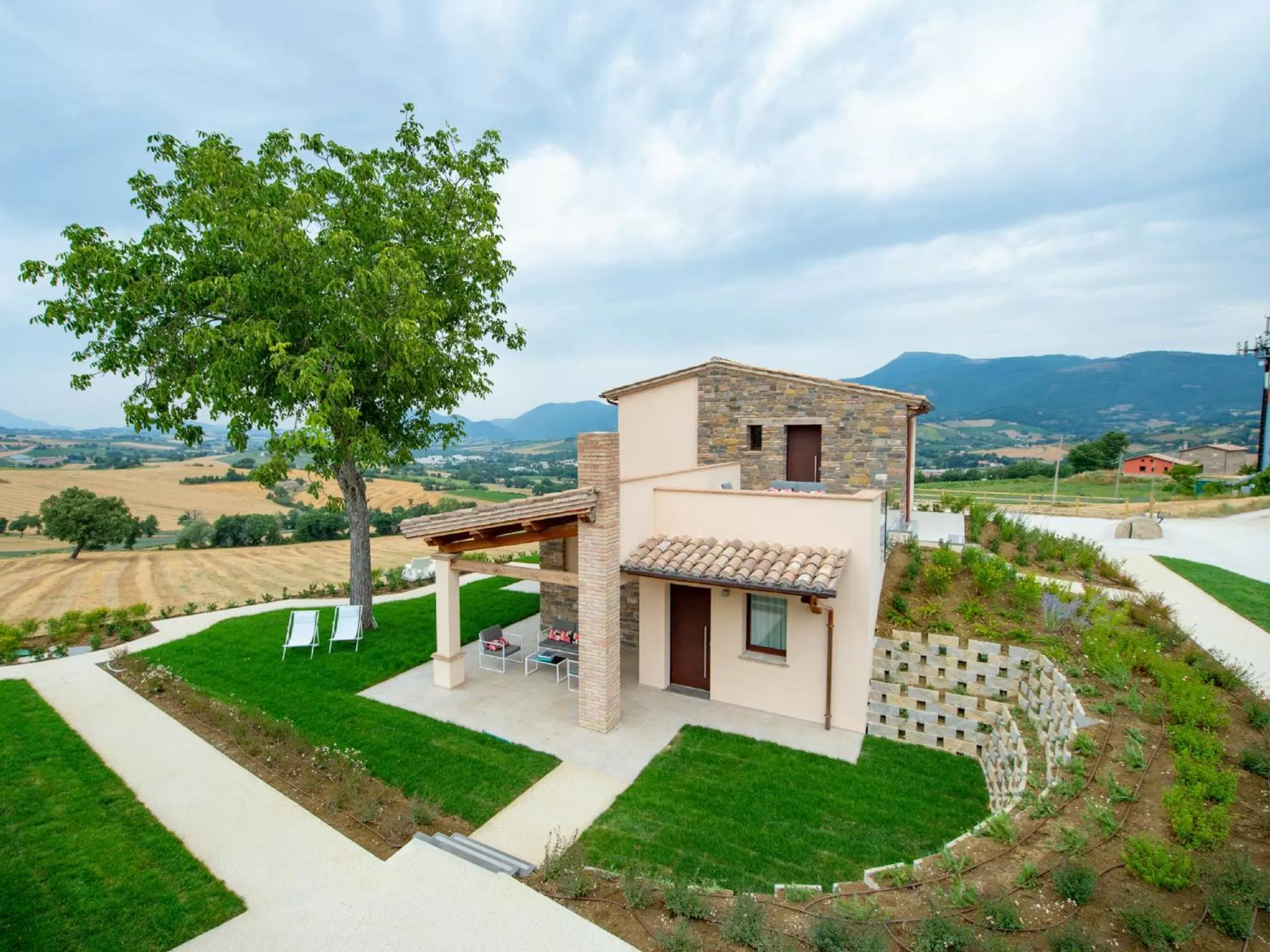 Patio, Property Building in Serre Alte Landscape Luxury Rooms