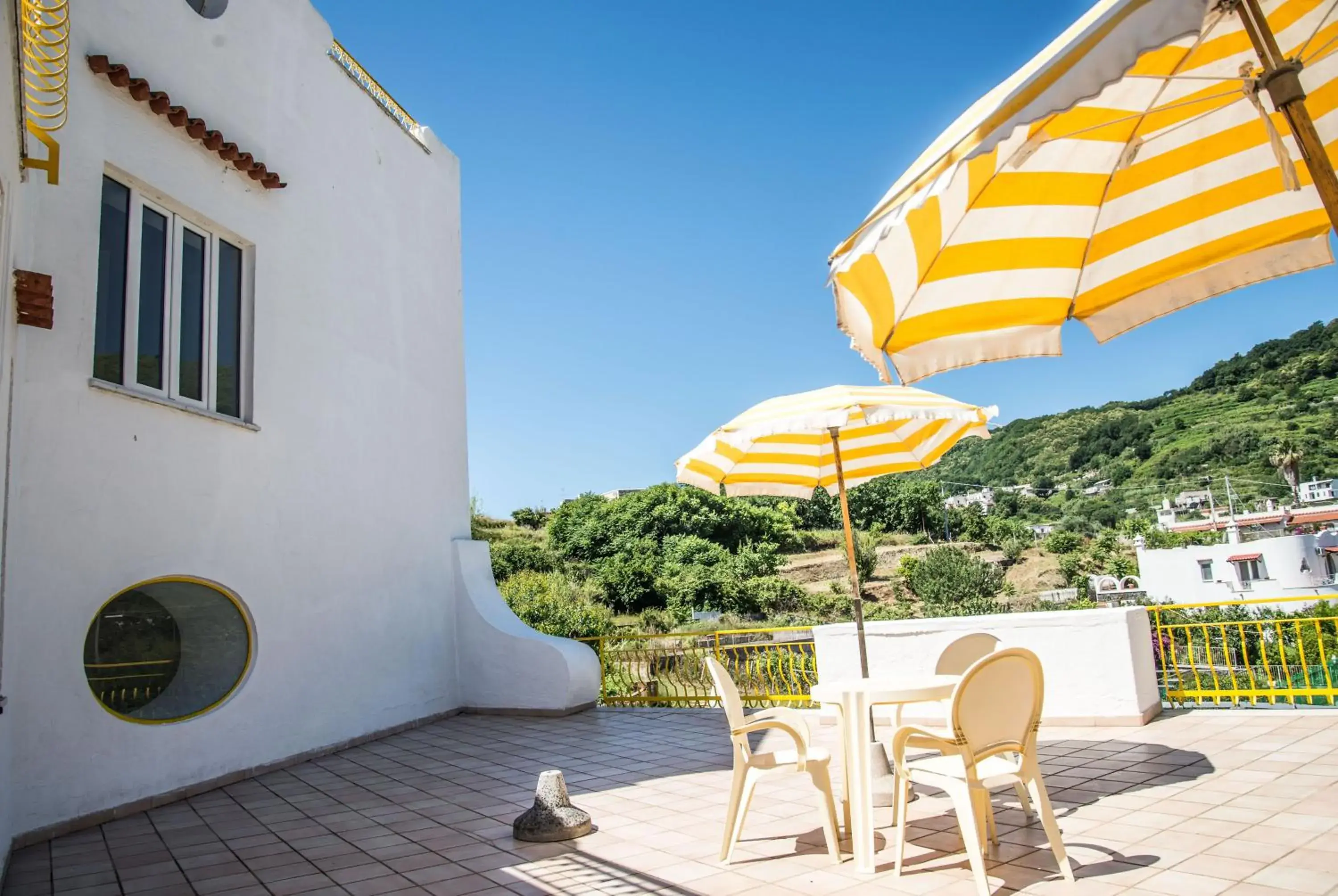 Balcony/Terrace in Hotel Internazionale