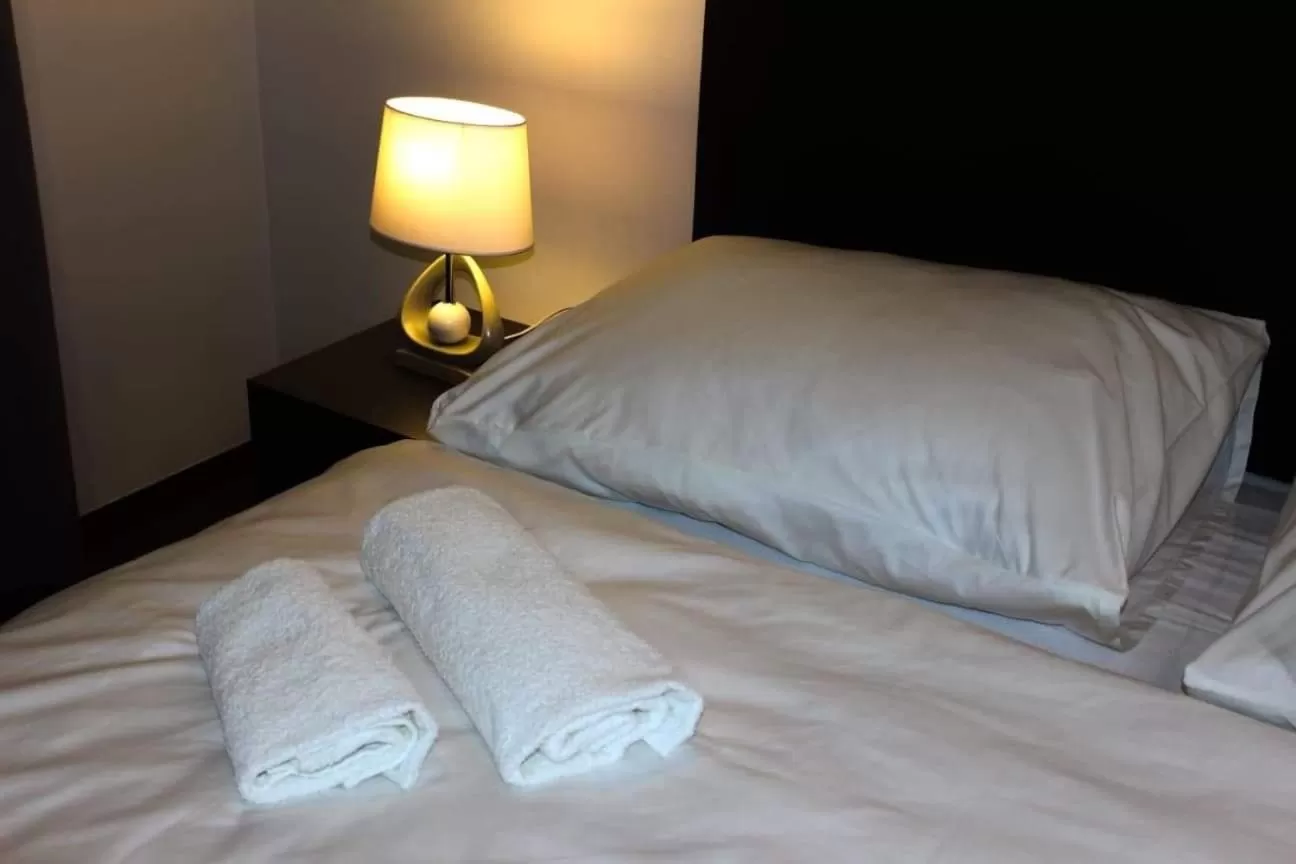 Bed in Il Galeone hotel