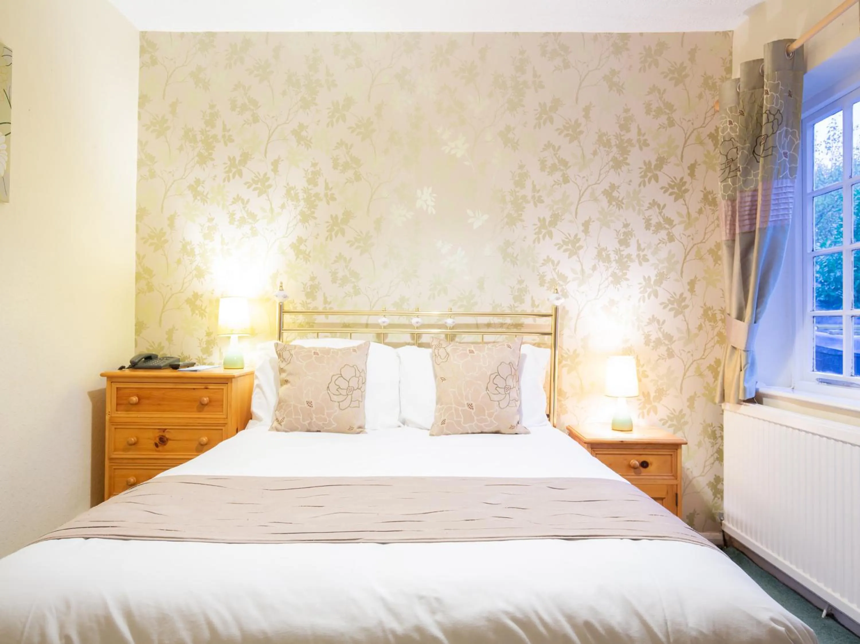 Bed in Wincham Hall Hotel