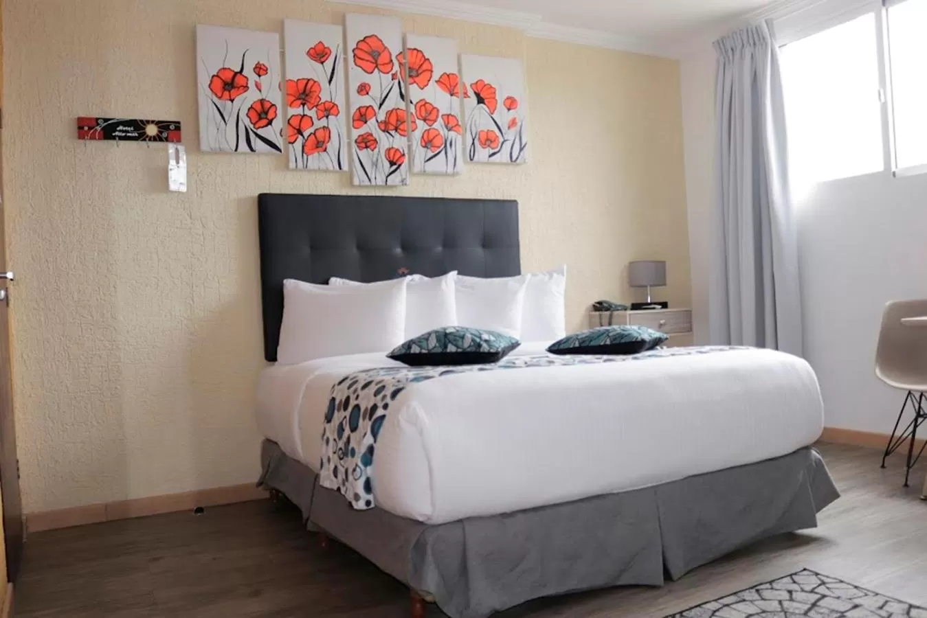 Bed in Hotel Alto Mar