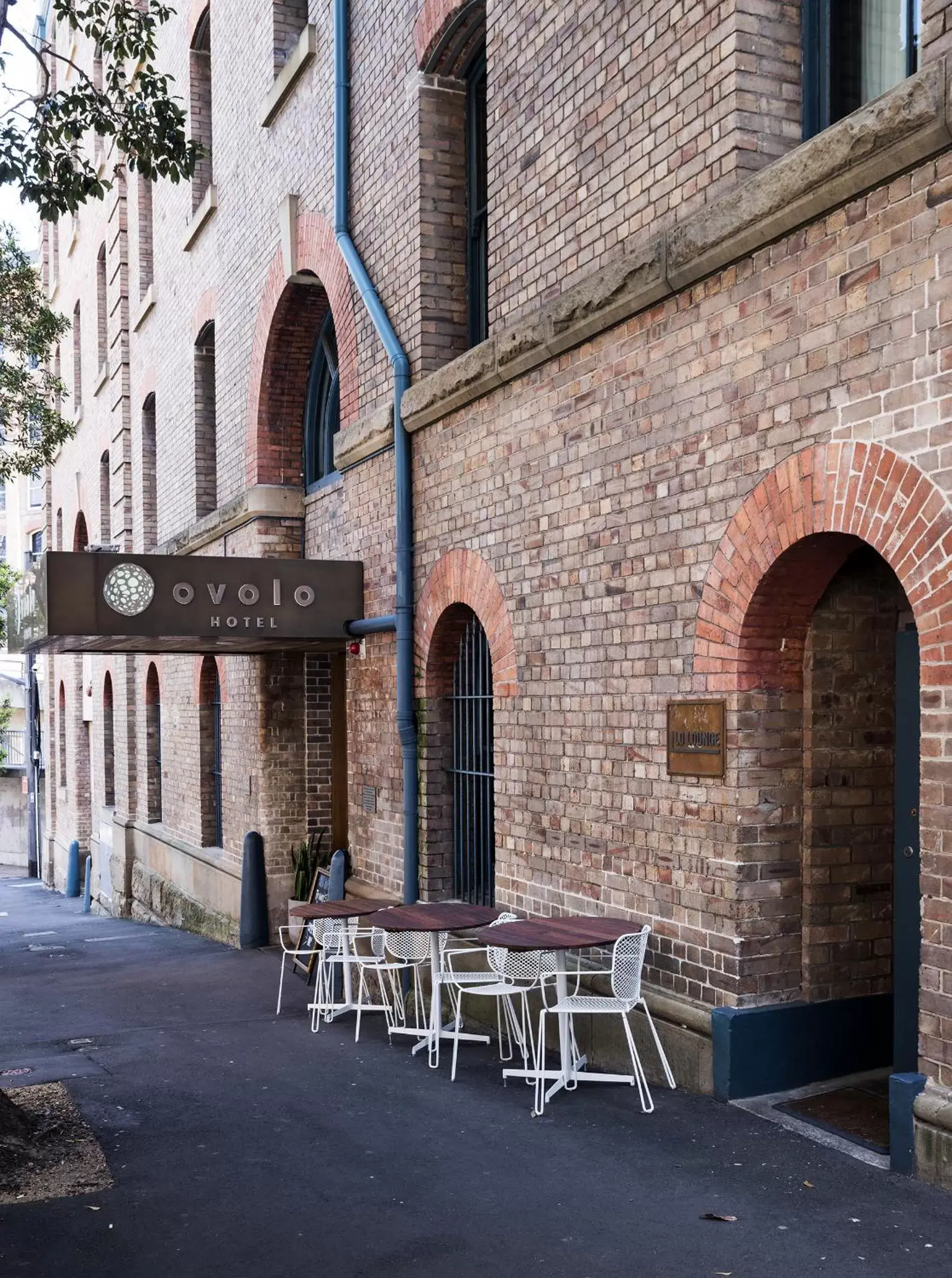 Facade/entrance in The Woolstore 1888 by Ovolo