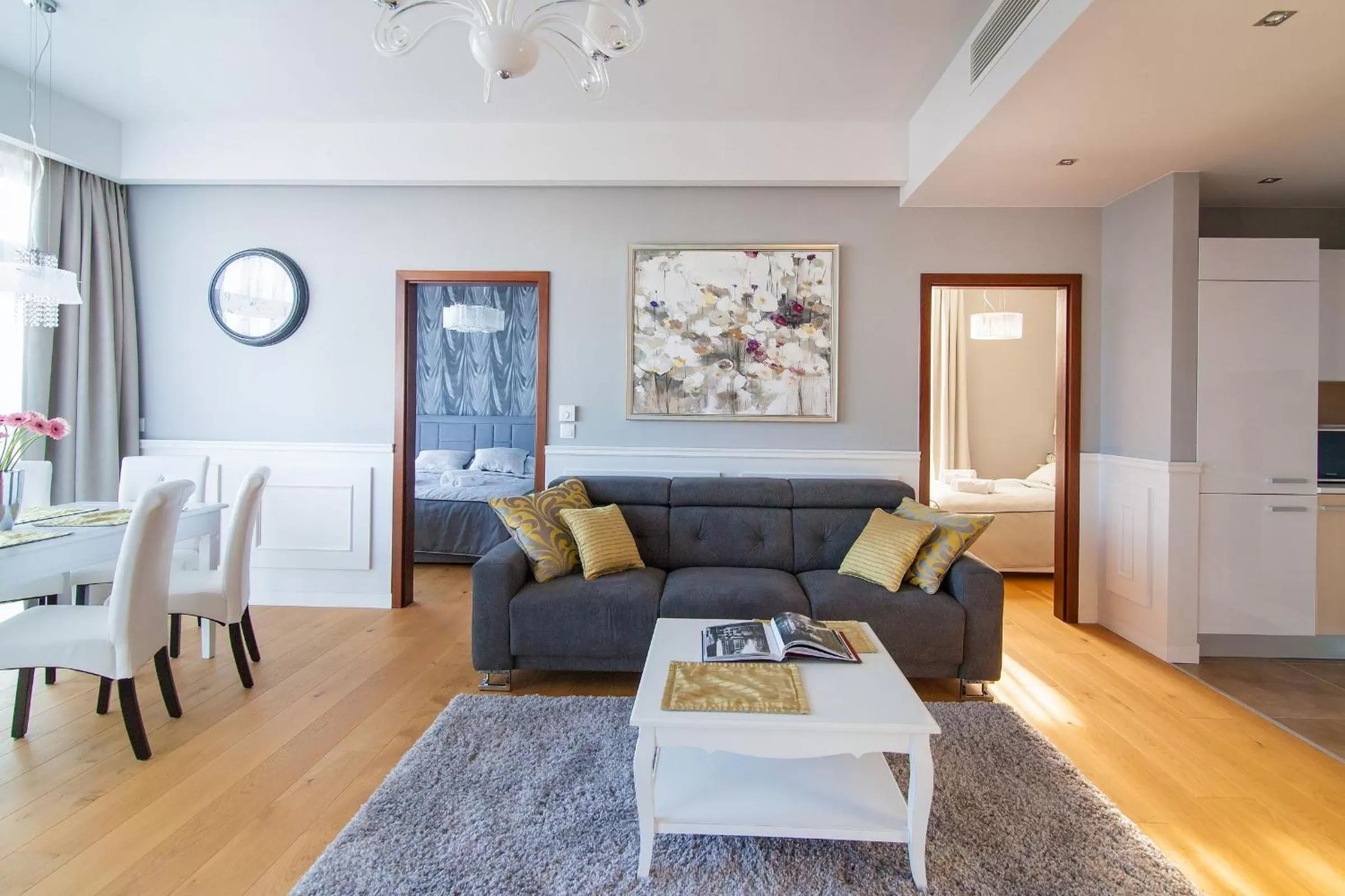 Three-Bedroom Apartment Partial Sea view in Dune Resort Mielno - A