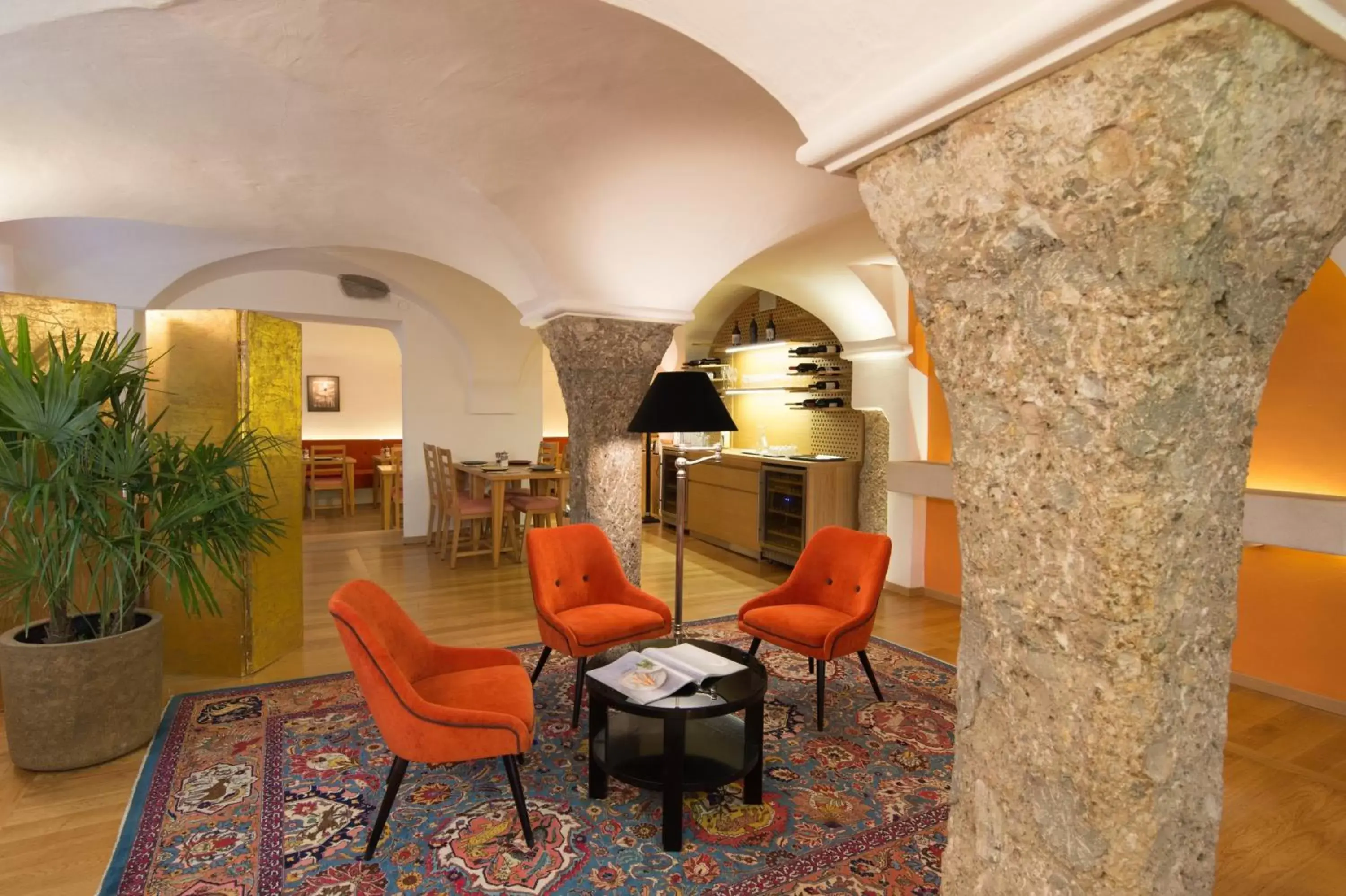 Lobby or reception in Boutiquehotel Amadeus
