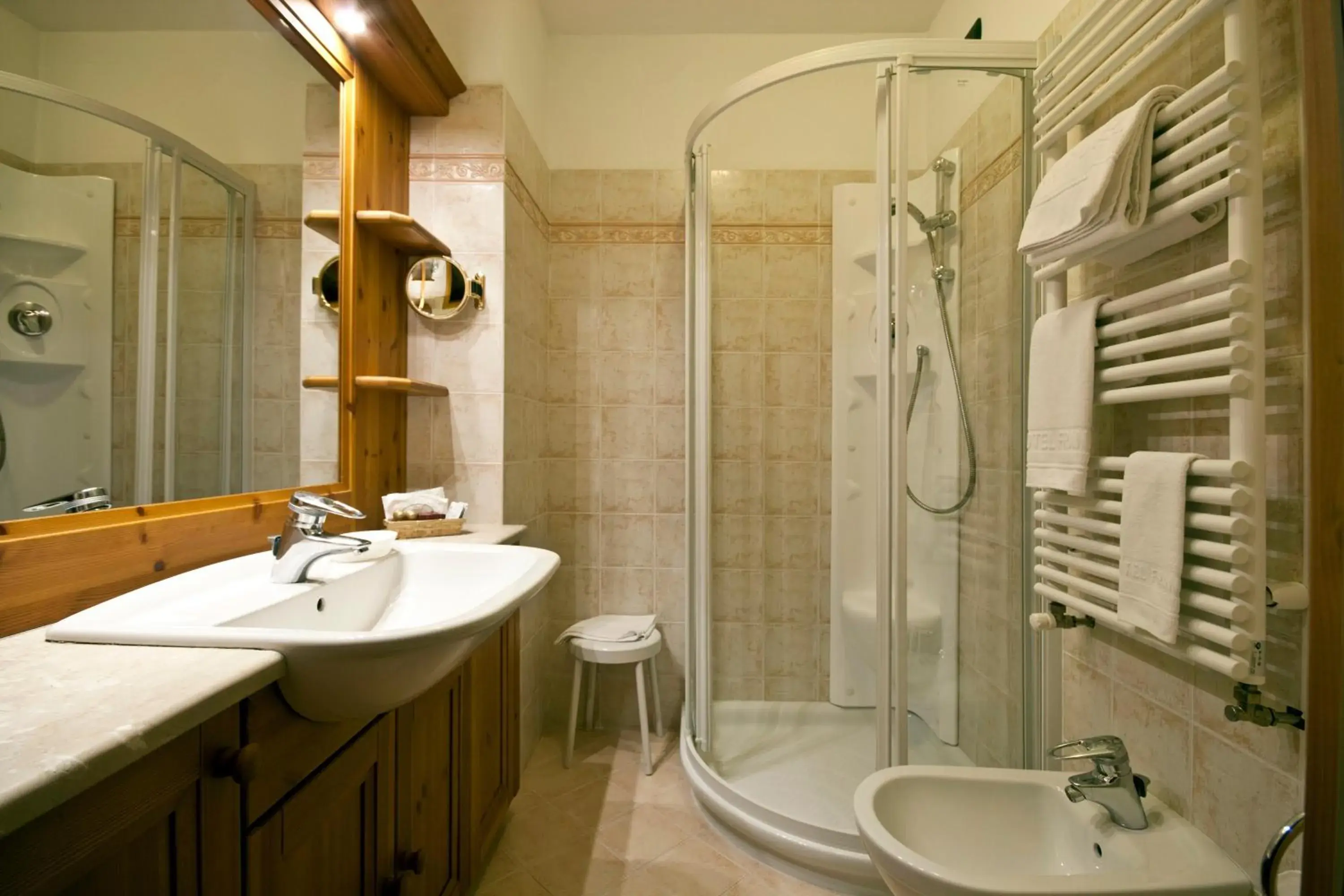 Shower, Bathroom in Franceschi Park Hotel