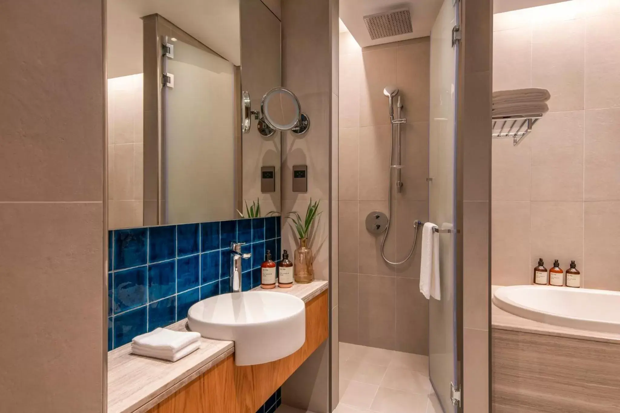 Bathroom in Abesq Doha Hotel and Residences