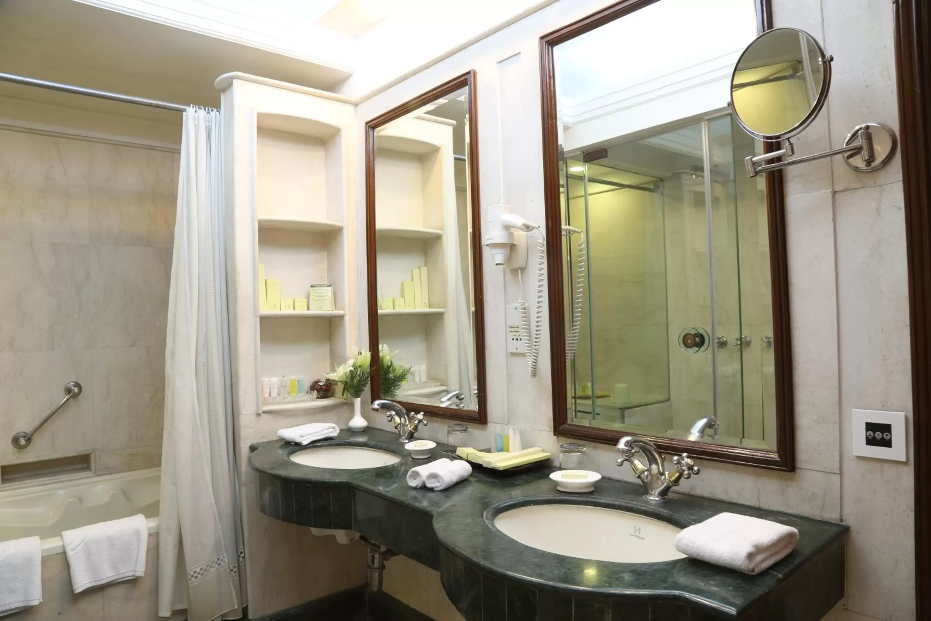 Bathroom in The Ashok, New Delhi